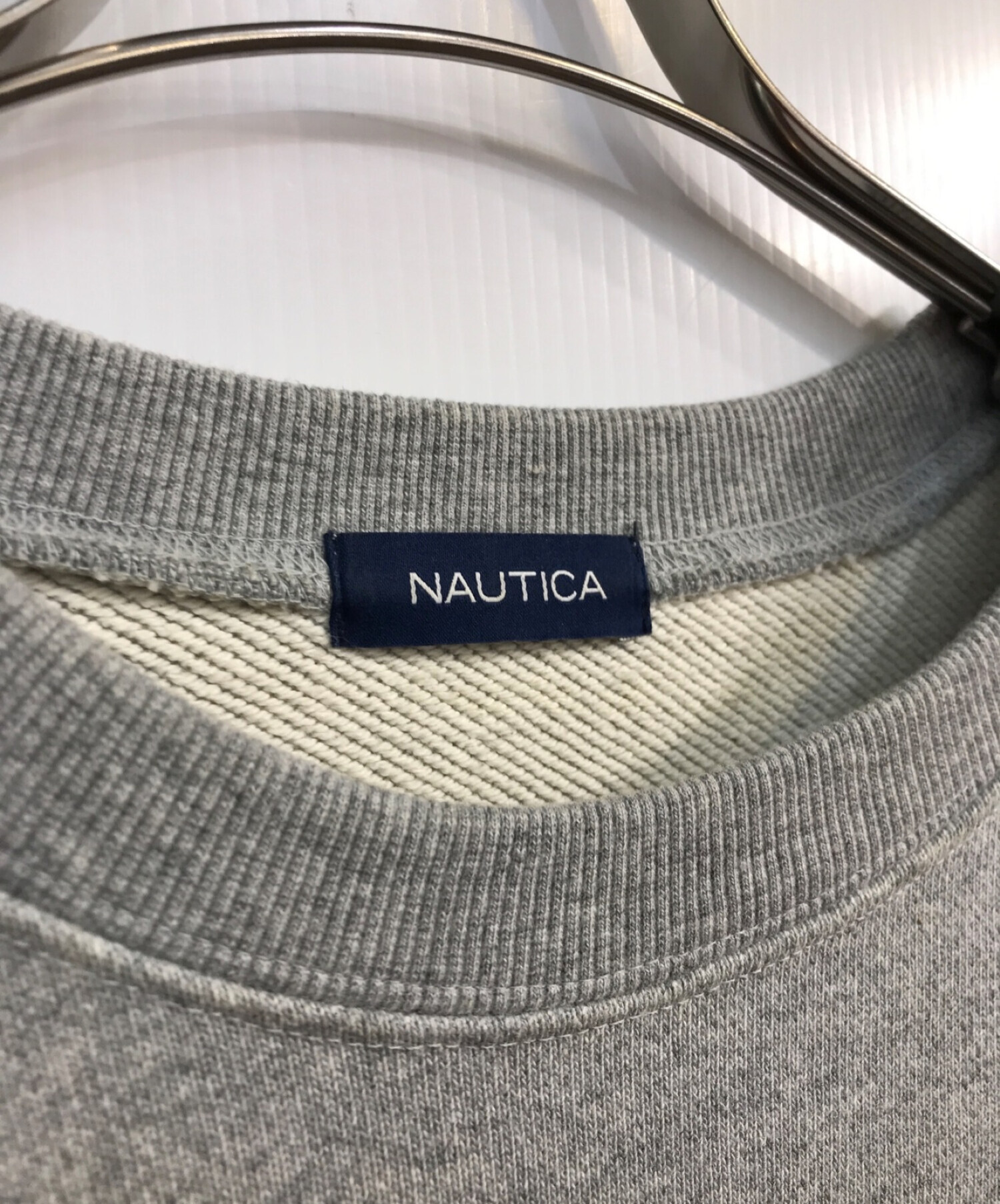 NAUTICA (ノーティカ) FREAK'S STORE (フリークスストア) ヘビーウェイトスウェット グレー サイズ:XL