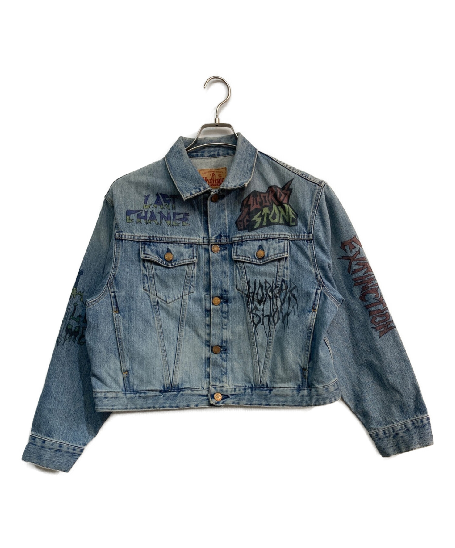 HYSTERIC GLAMOUR デニムジャケット Mサイズ hysteric Tacky touch  