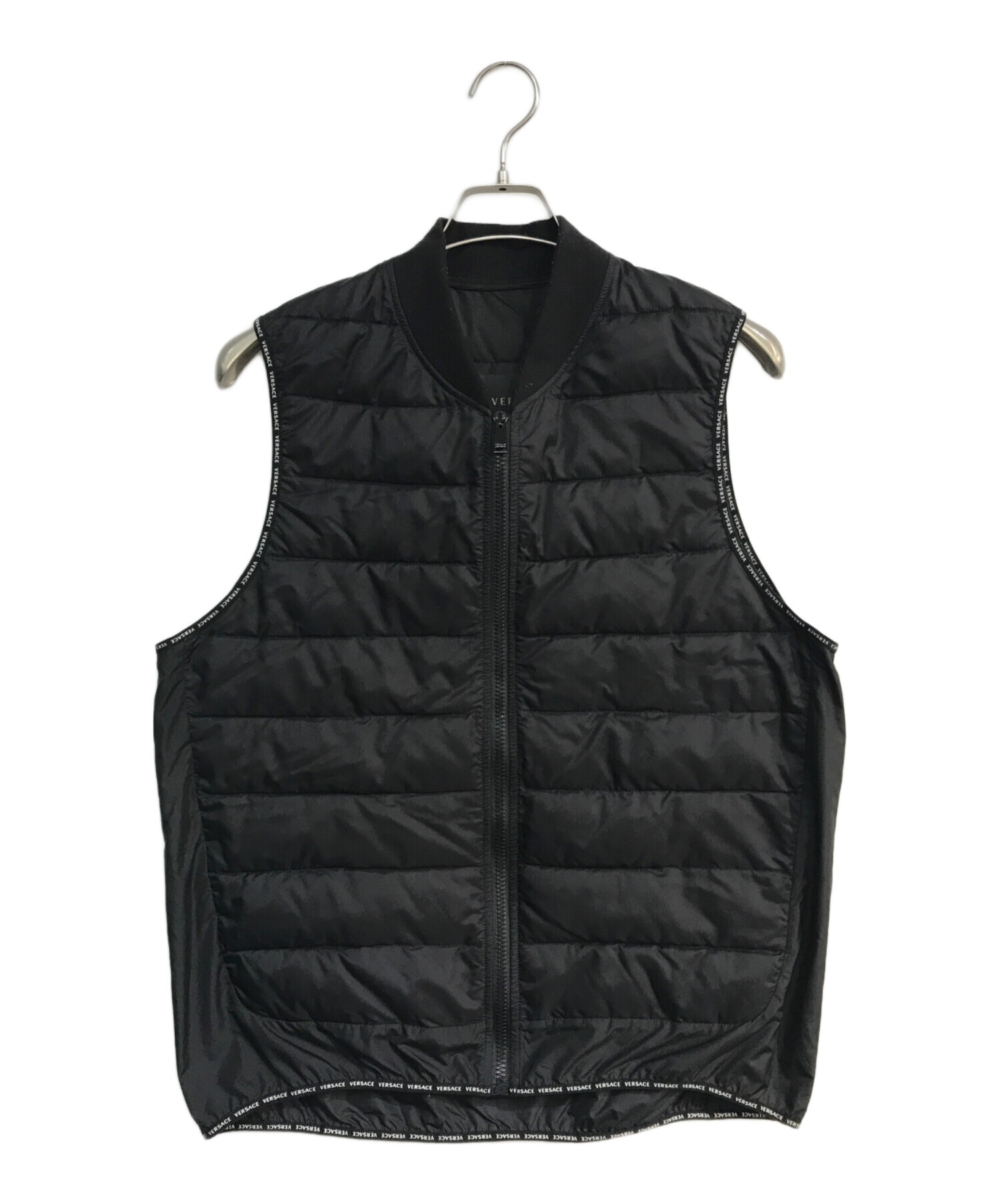 中古・古着通販】VERSACE (ヴェルサーチ) 中綿ベスト A85199 ブラック 