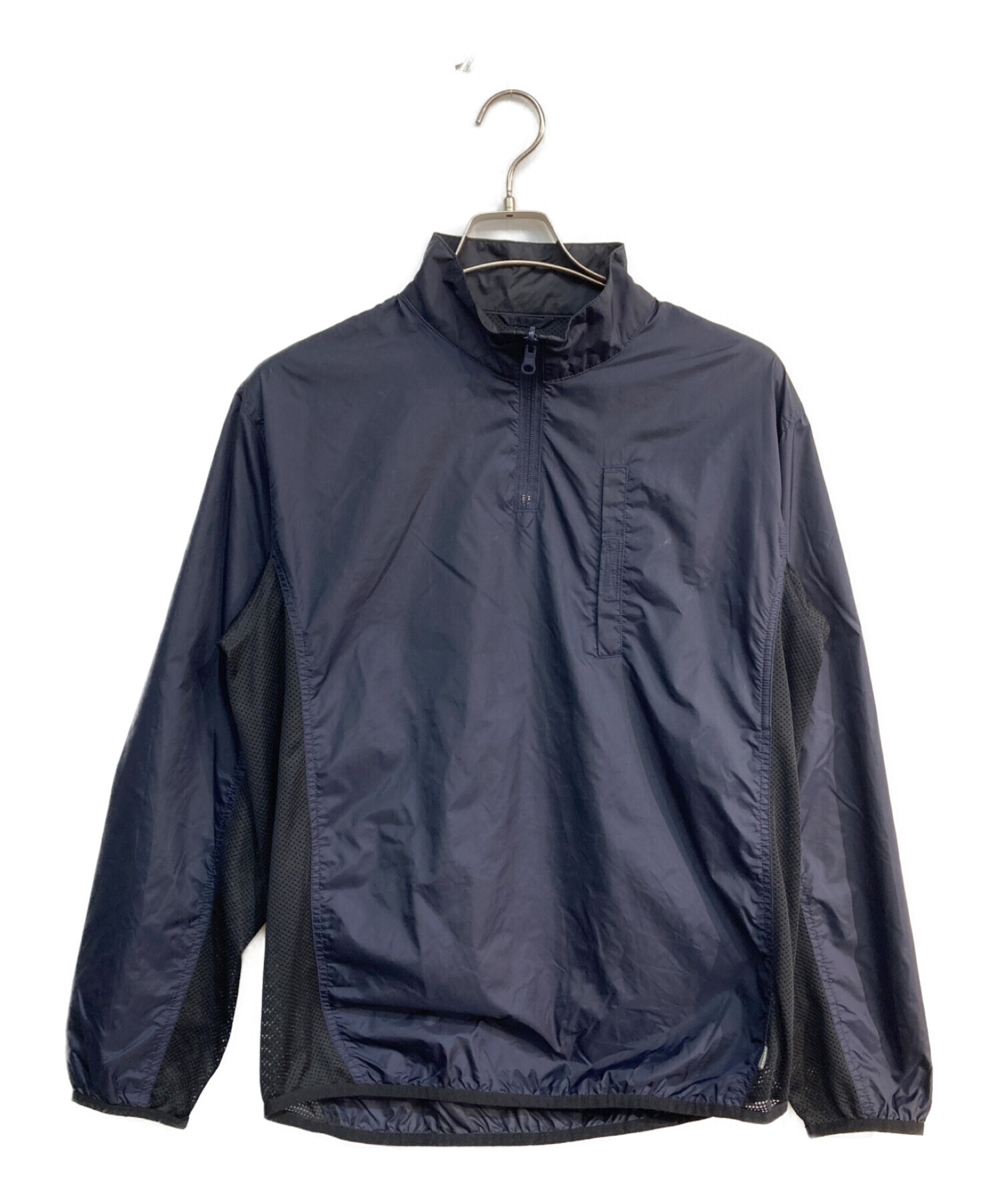 中古・古着通販】stussy (ステューシー) ハーフジップナイロンプル  