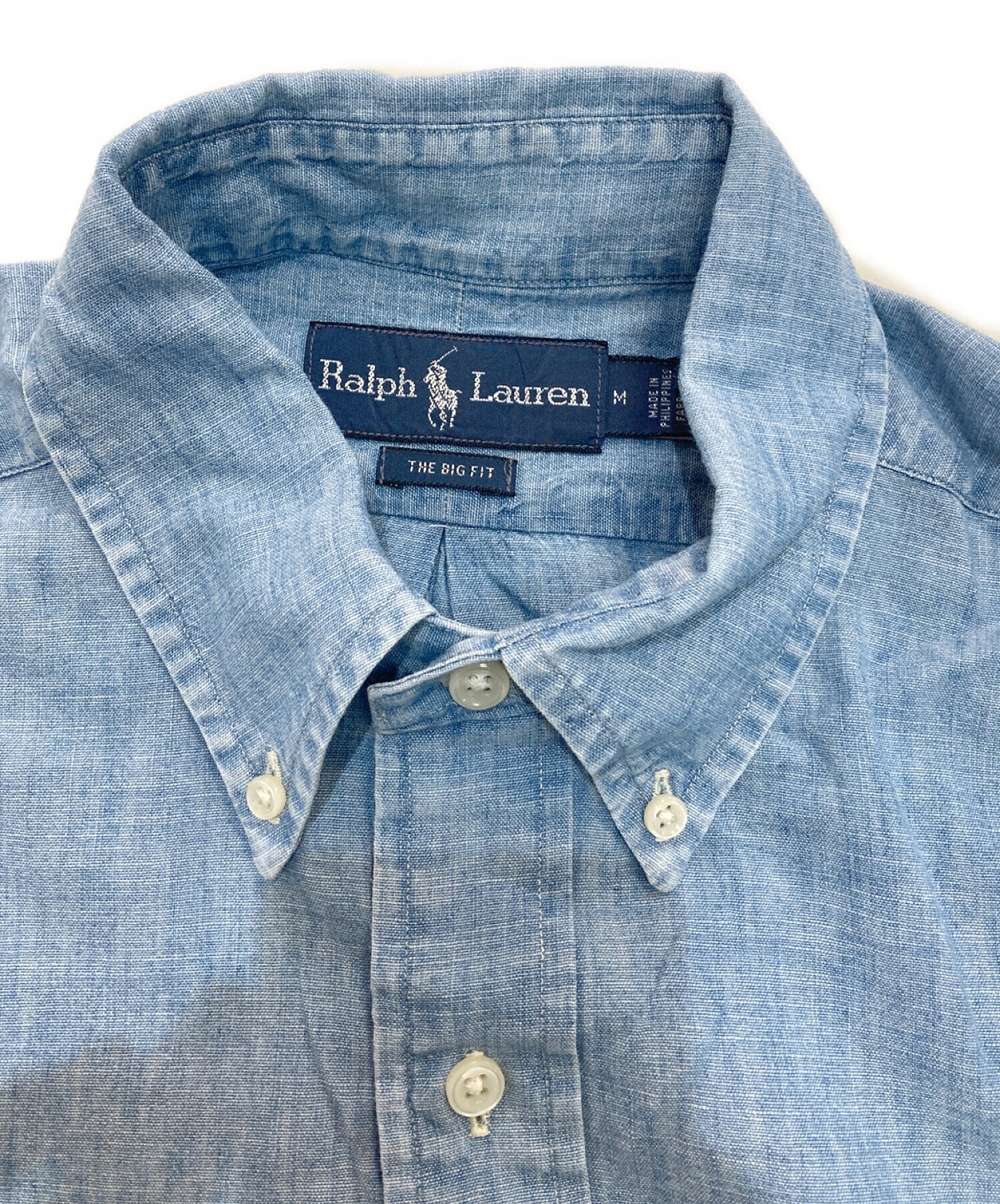 中古・古着通販】RALPH LAUREN (ラルフローレン) ボタンダウンシャツ 