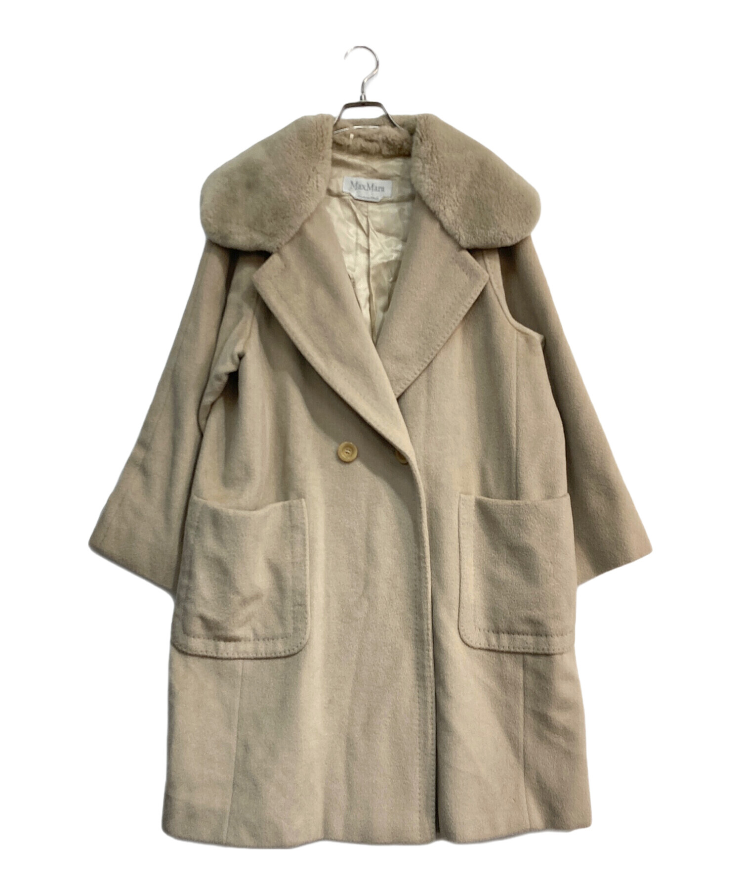 中古・古着通販】MaxMara (マックスマーラ) ウールカシミヤダブル 