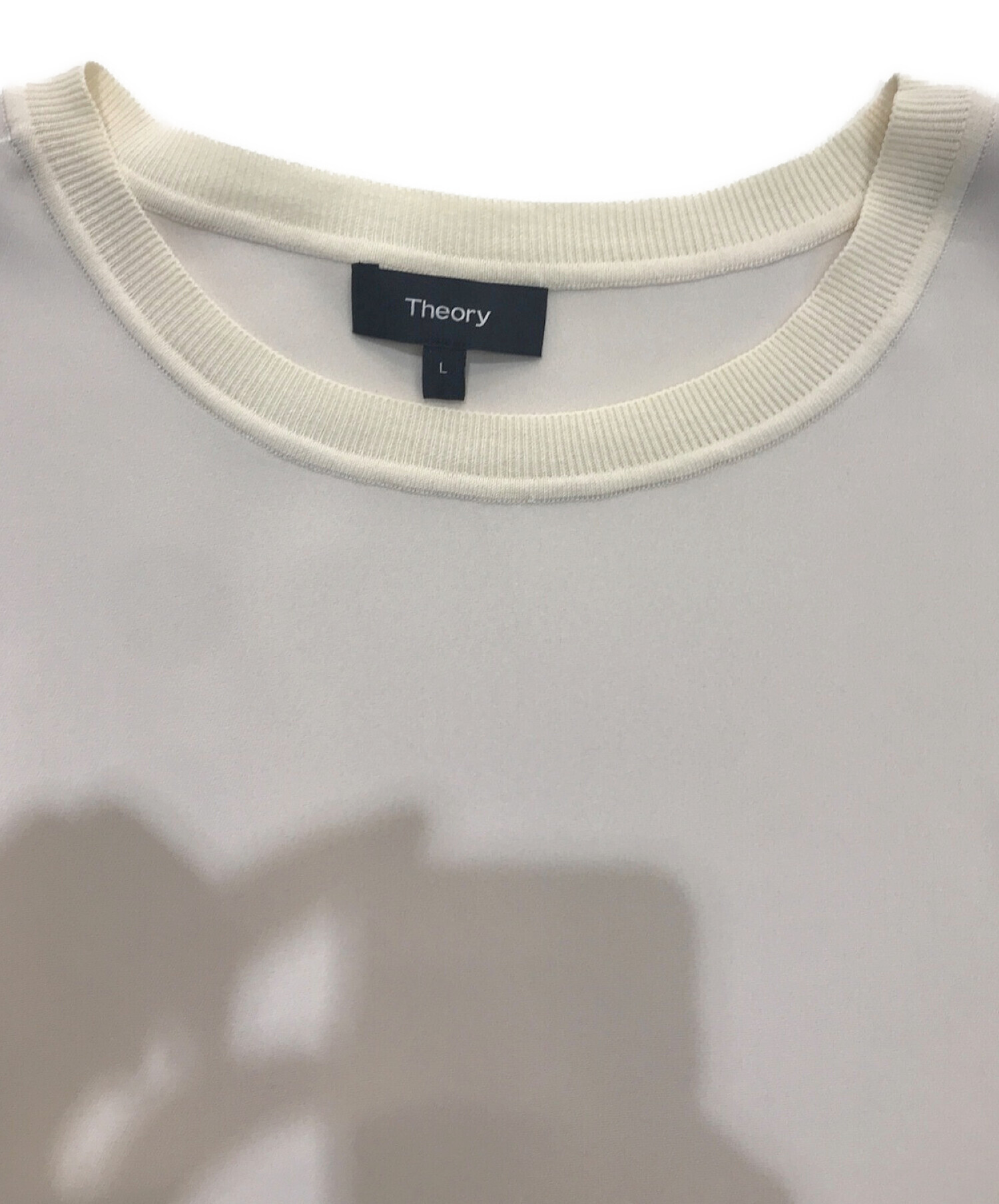 中古・古着通販】theory (セオリー) Crepe Combo Rib Ol Shell 
