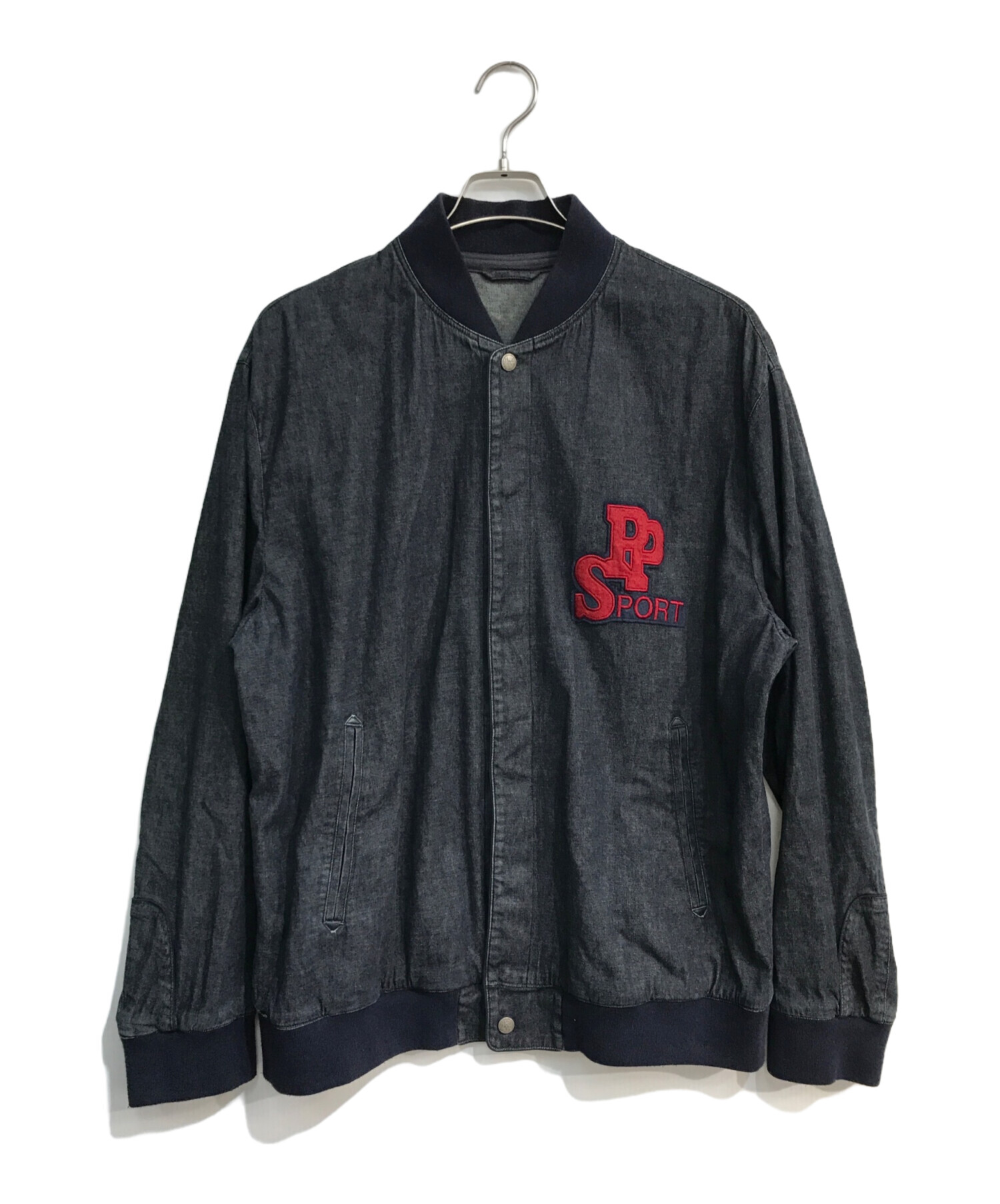 中古・古着通販】PAPAS (パパス) スタジャン インディゴ サイズ:XL 