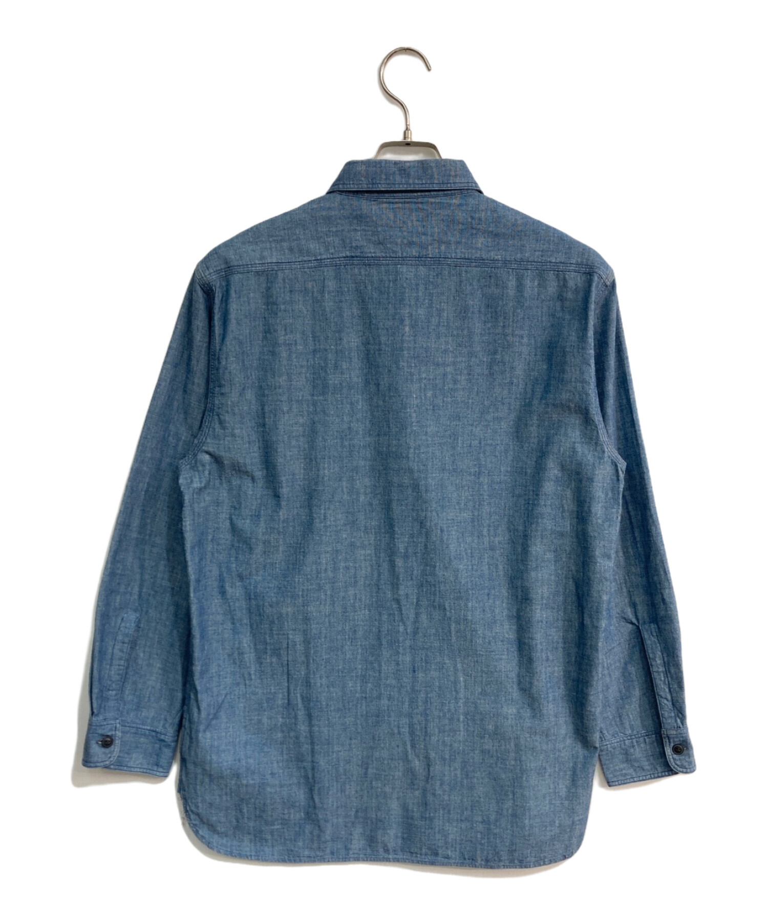 中古・古着通販】RRL (ダブルアールエル) シャンブレーシャツ ブルー 