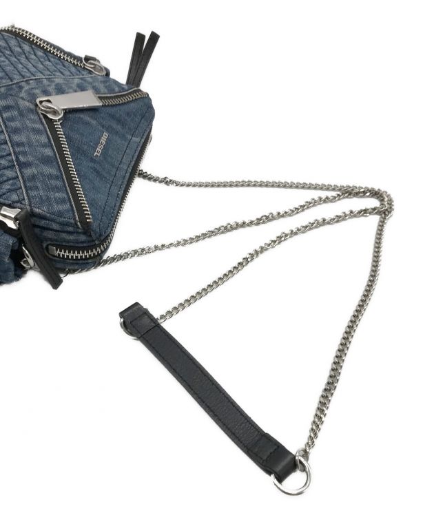 中古・古着通販】DIESEL (ディーゼル) デニムショルダーバッグ 