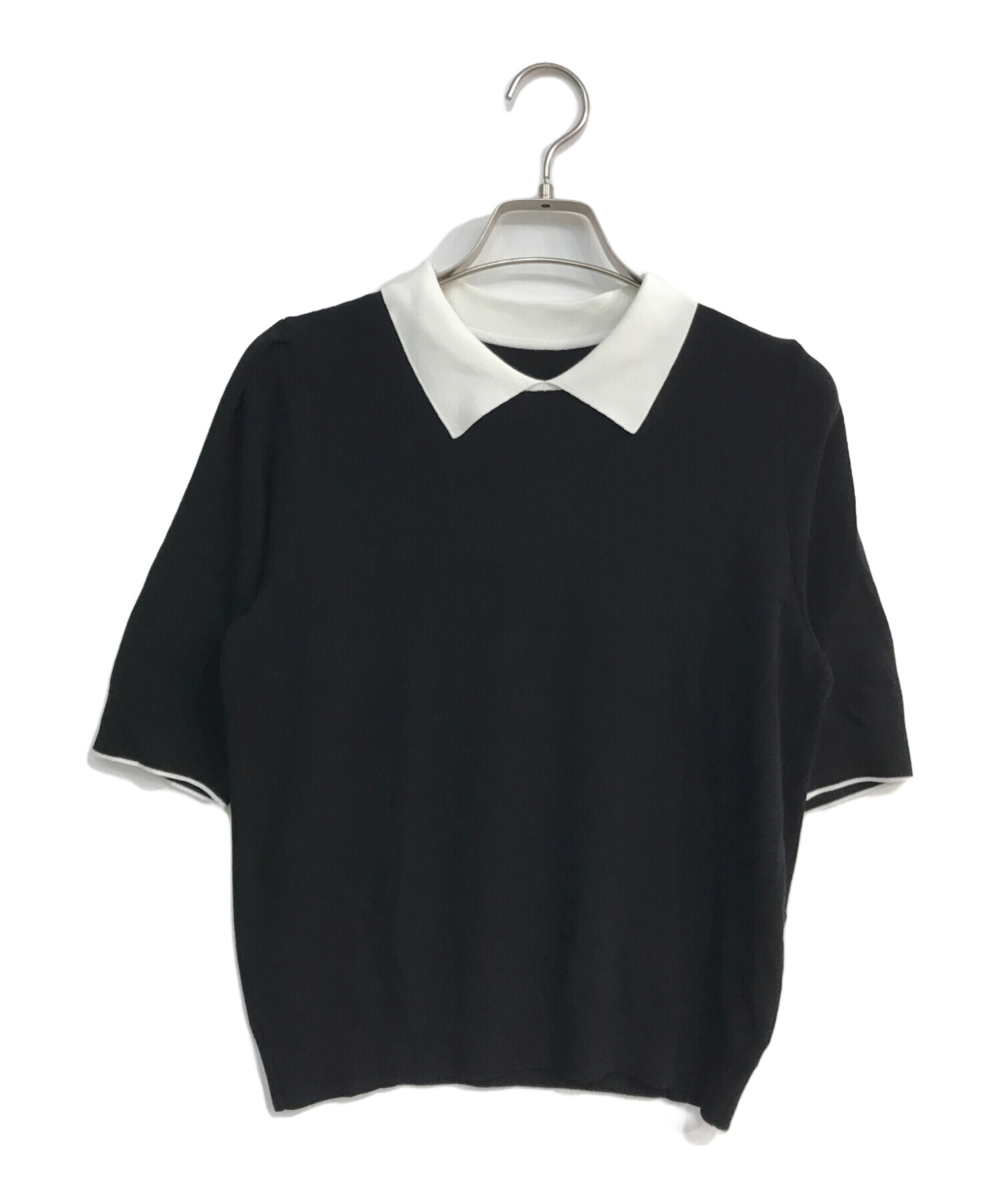 中古◇FOXEY フォクシー 2015年 36173 半袖 トップス Tシャツ 42 白 