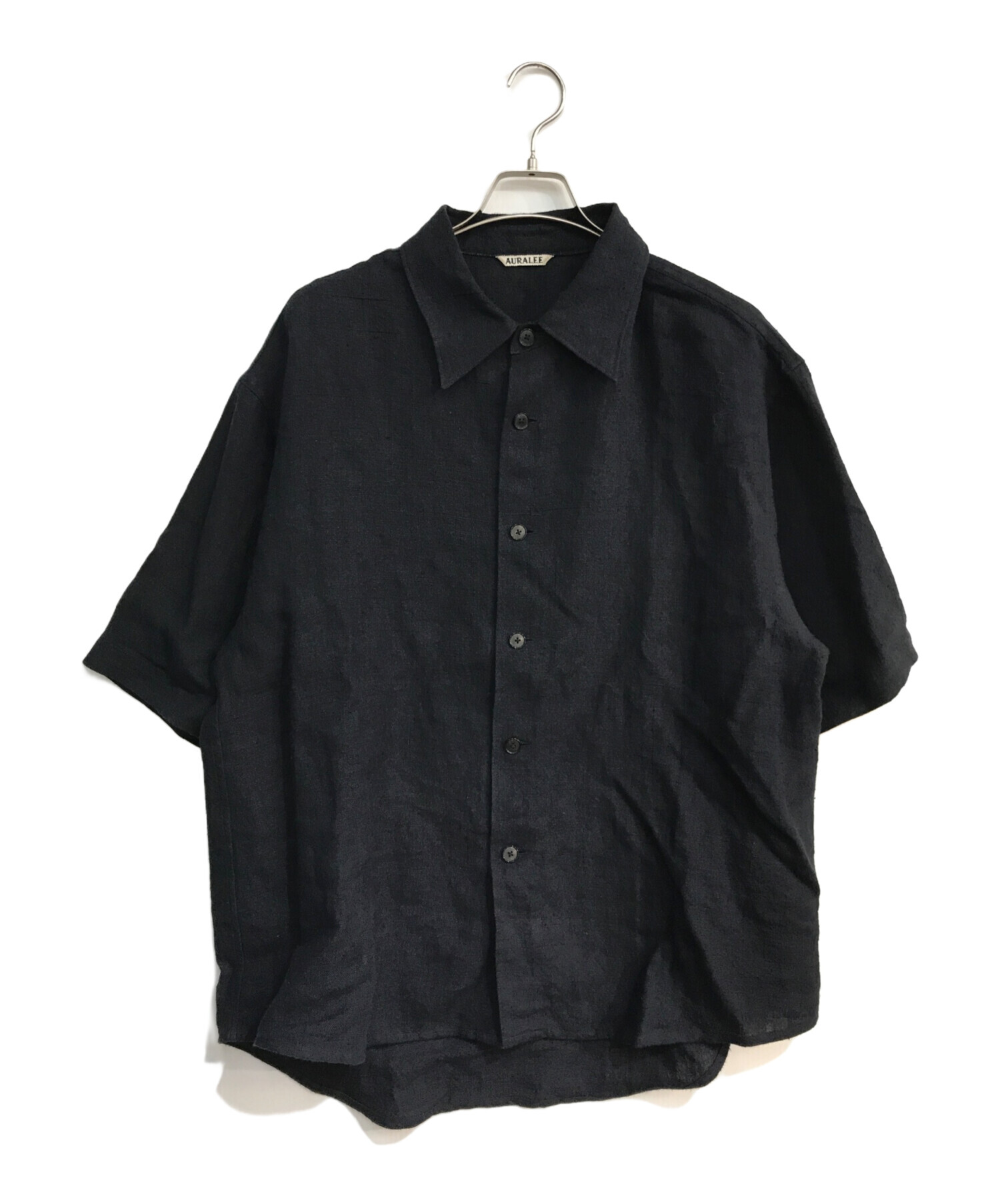 中古・古着通販】AURALEE (オーラリー) LINEN SILK TWEED HALF SLEEVED 