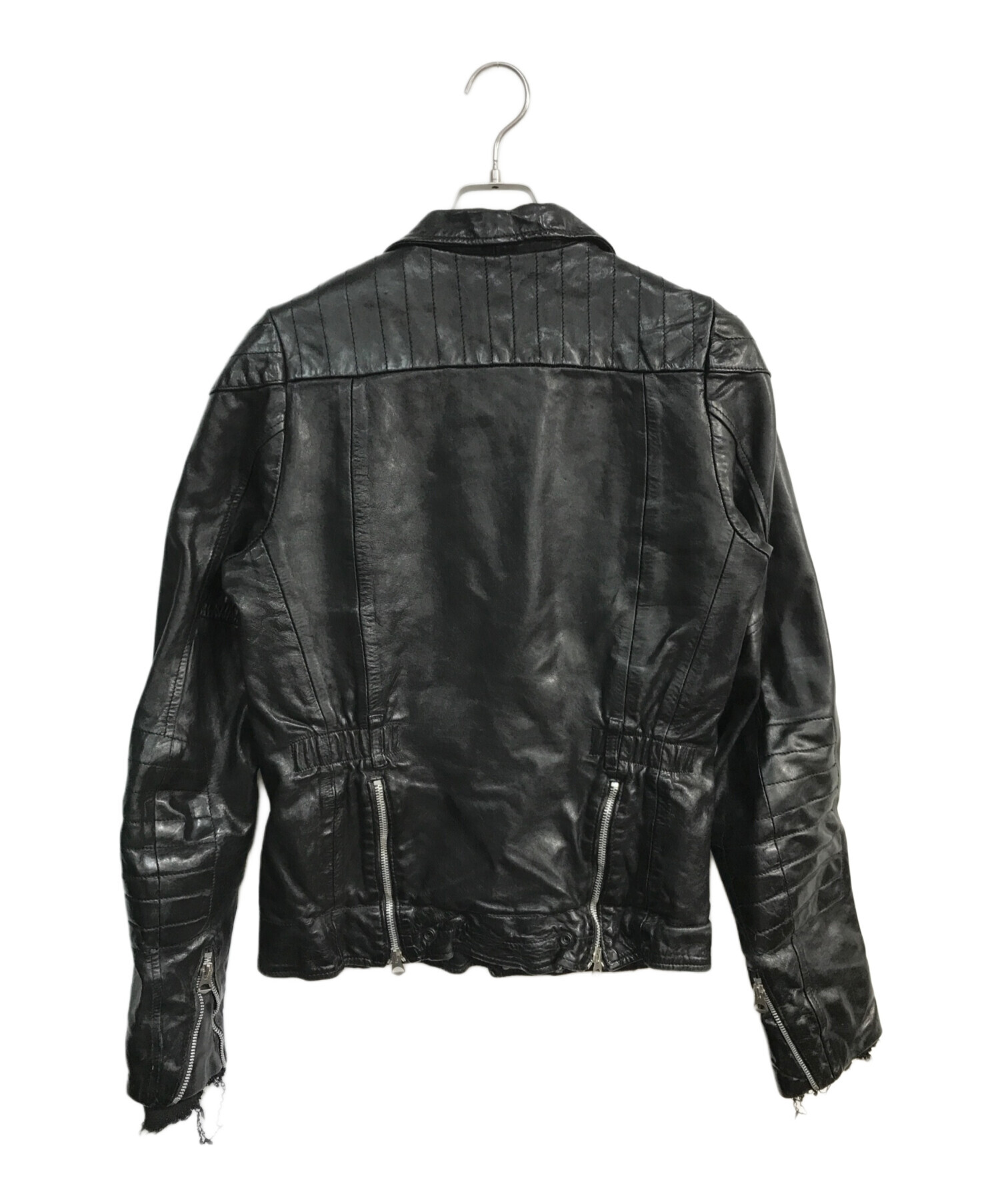 GOLDEN  ゴーデングース シングルライダース 牛革 カーフ GOLDEN GOOSE - ゴールデングース スタッズレザージャケット