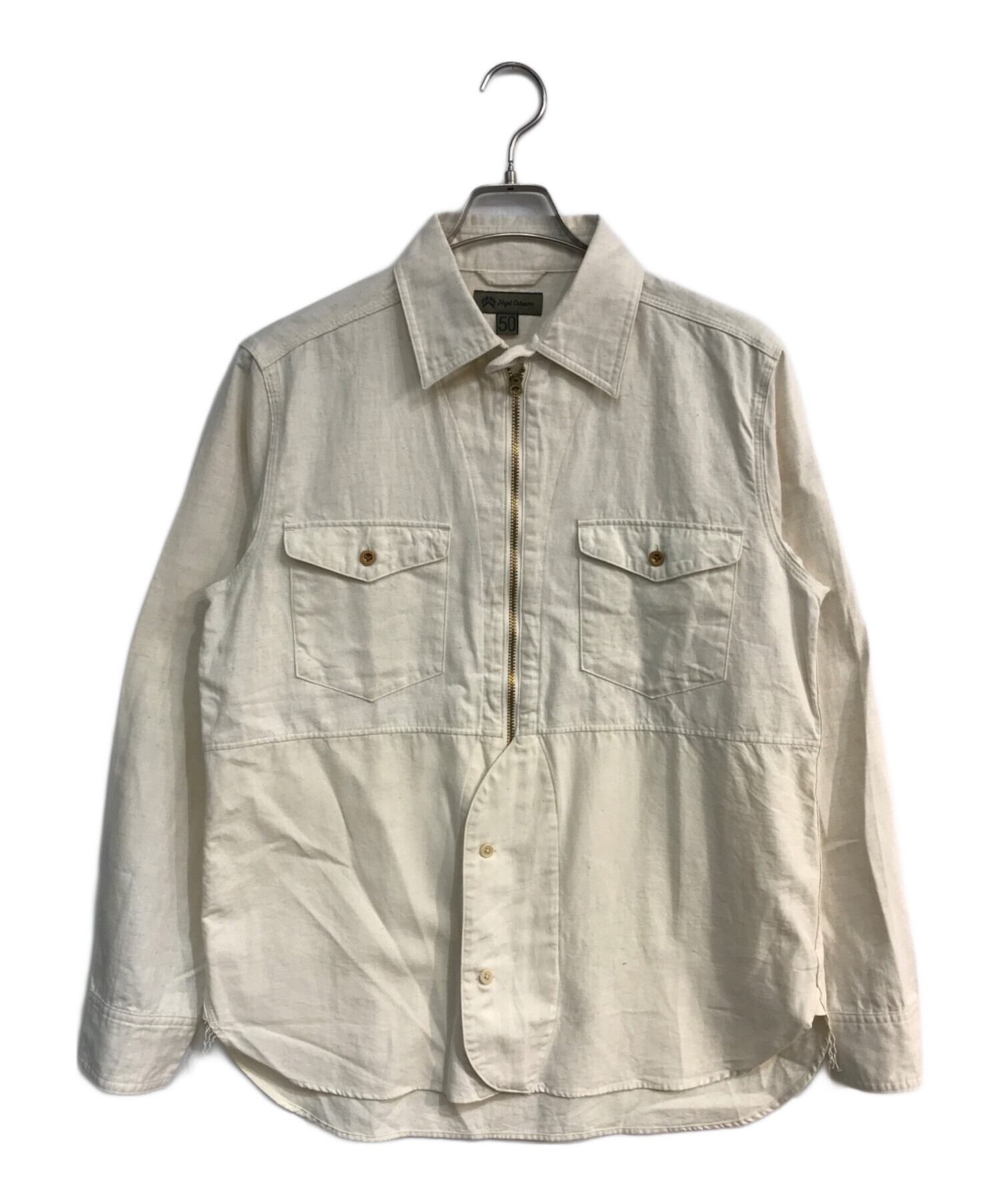 Nigel cabourn 1920 ZIP SHIRT DENIM 美品｜メンズ
