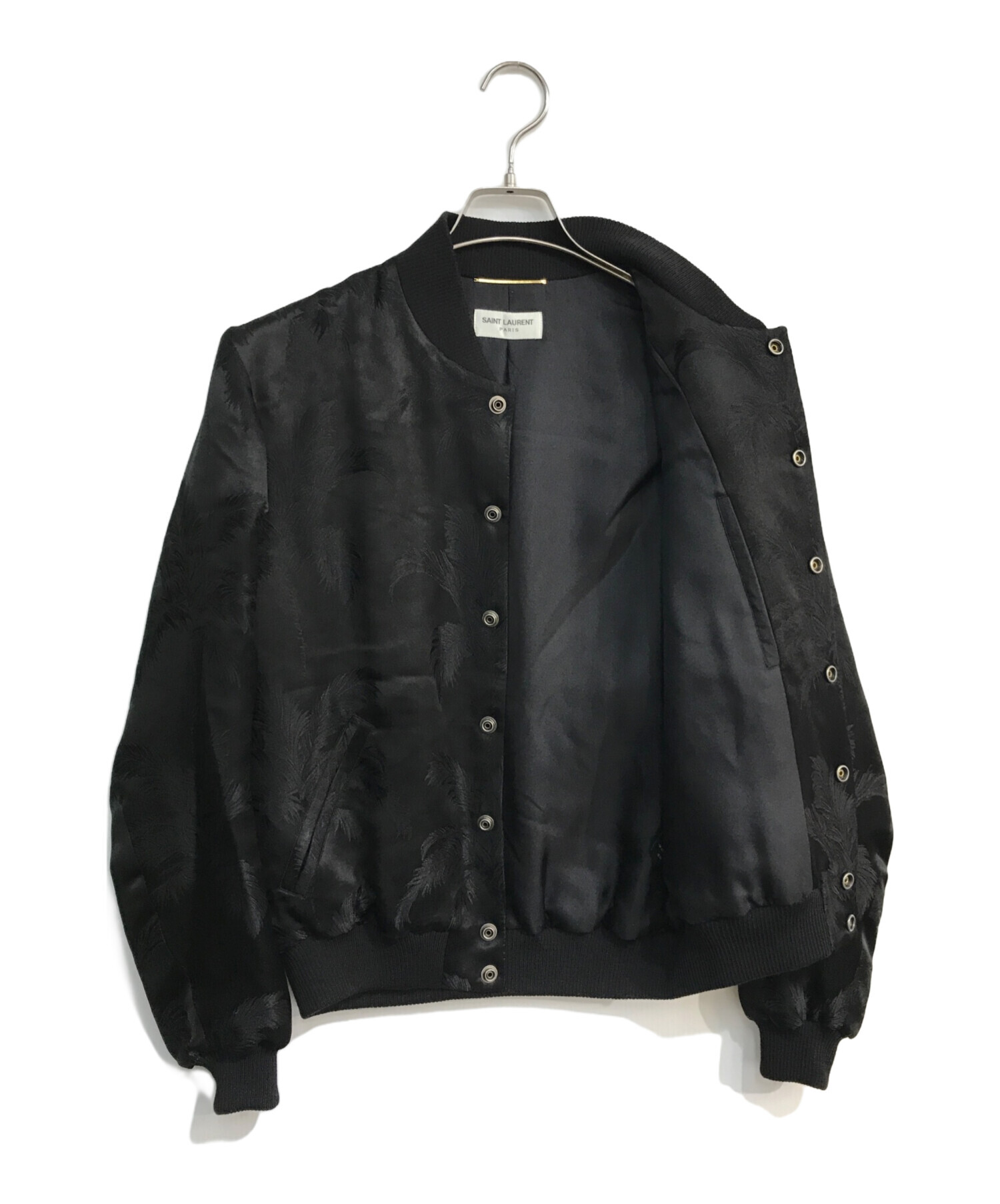 SAINT LAURENT PARIS サンローラン スエードボンバージャケット SAINT LAURENT PARIS スエード ボンバージャケット ブラック