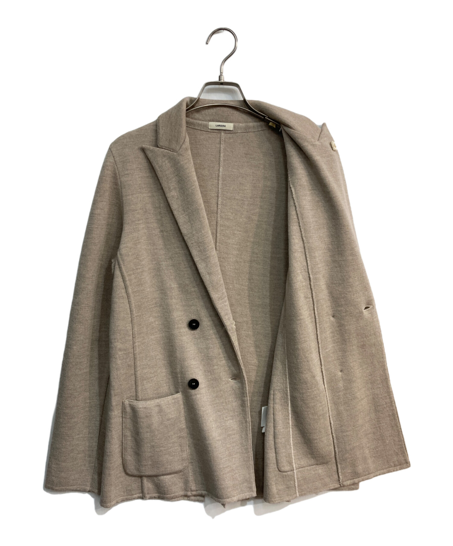 中古・古着通販】LARDINI (ラルディーニ) ダブルニットジャケット 
