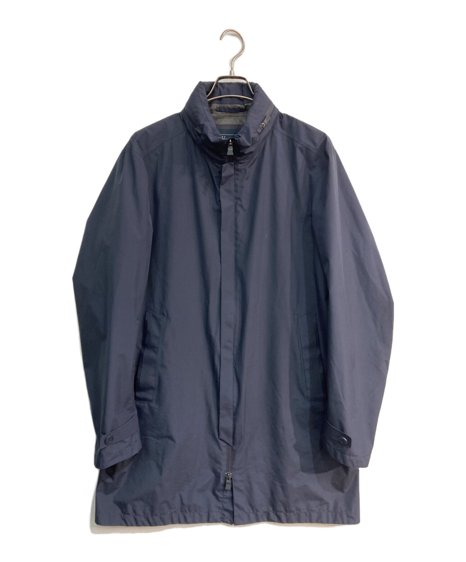 中古・古着通販】HERNO (ヘルノ) GORE-TEX ジップコート ネイビー 