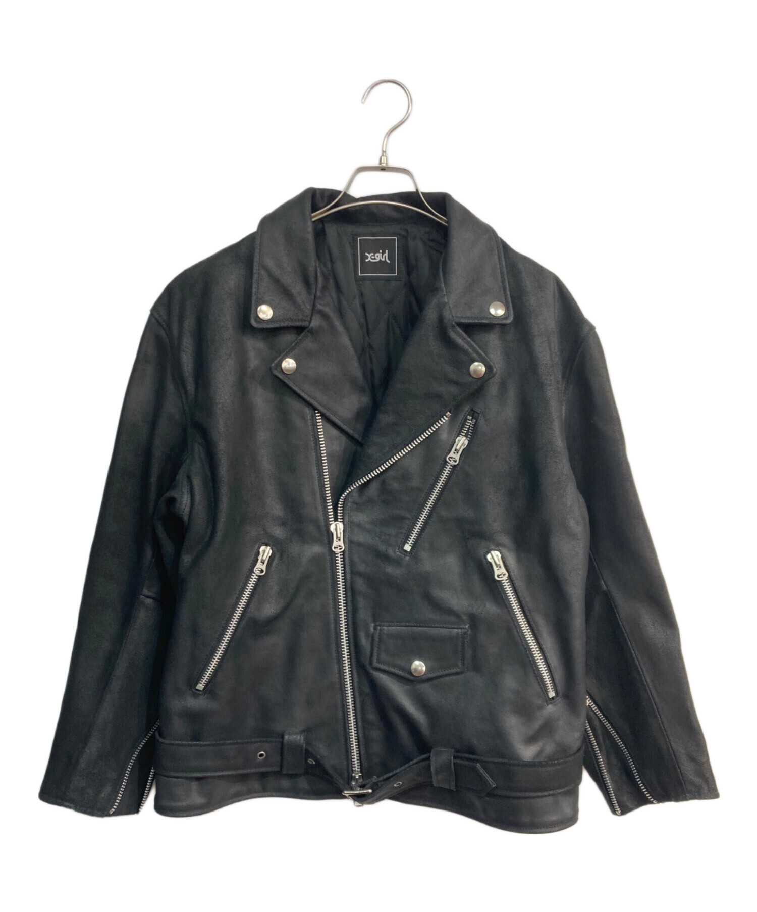 中古・古着通販】X-GIRL (エックスガール) DOUBLE RIDERS JACKET 
