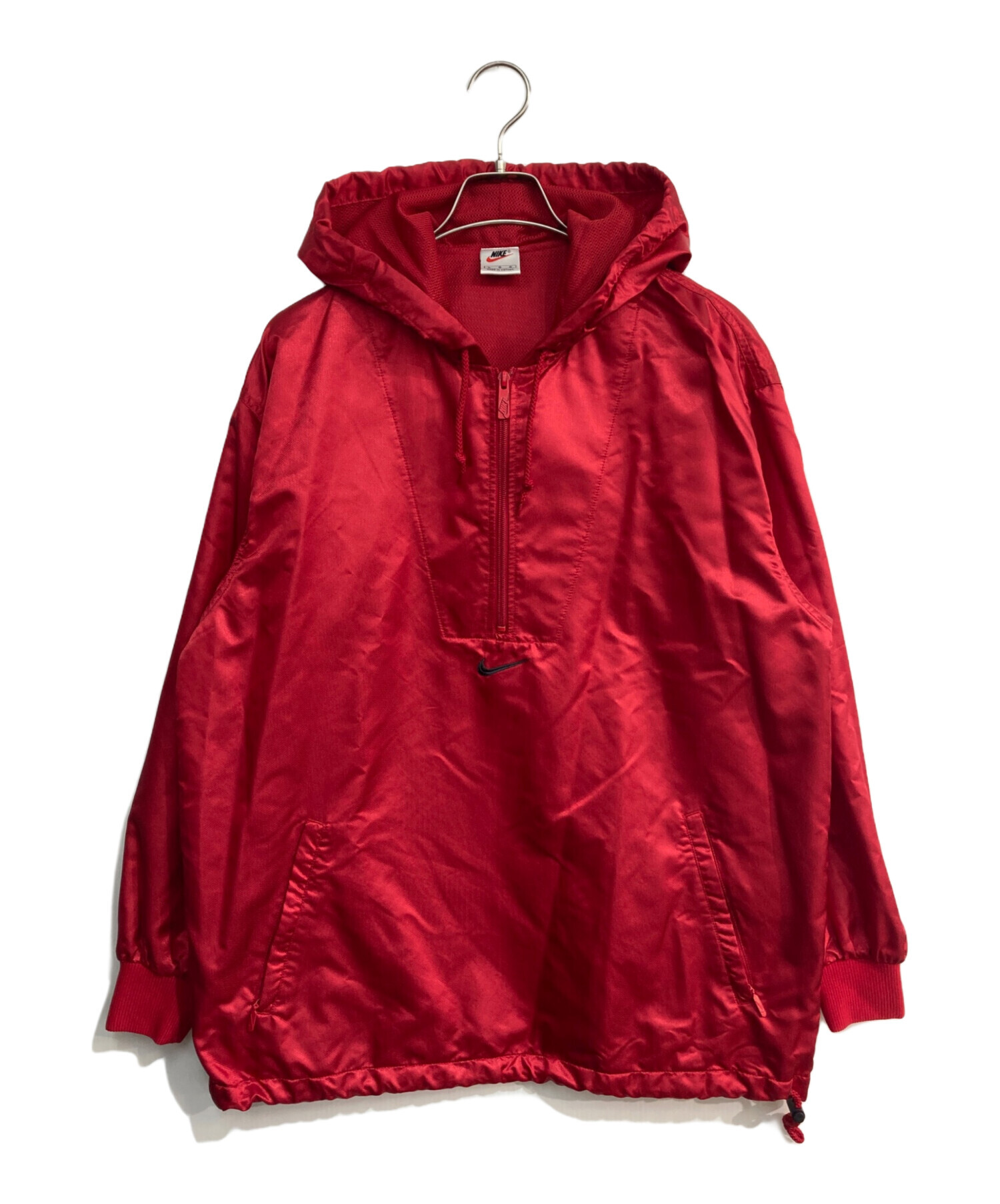 中古・古着通販】NIKE (ナイキ) ナイロンハーフジッププルオーバー 90  