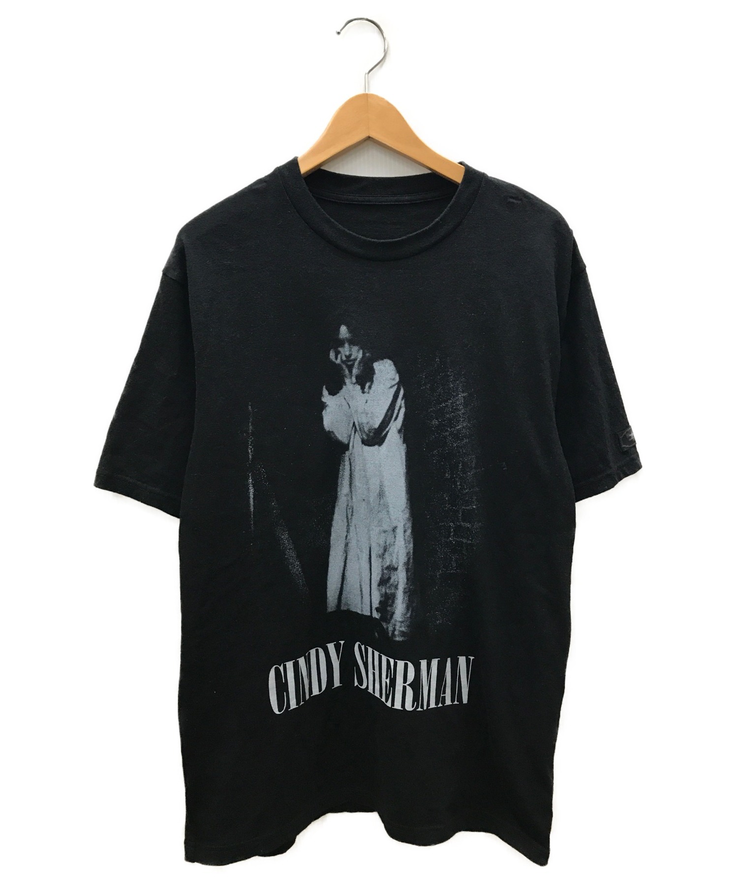 UNDERCOVER (アンダーカバー) Cindy Sherman クルーネック Tシャツ ブラック サイズ:3