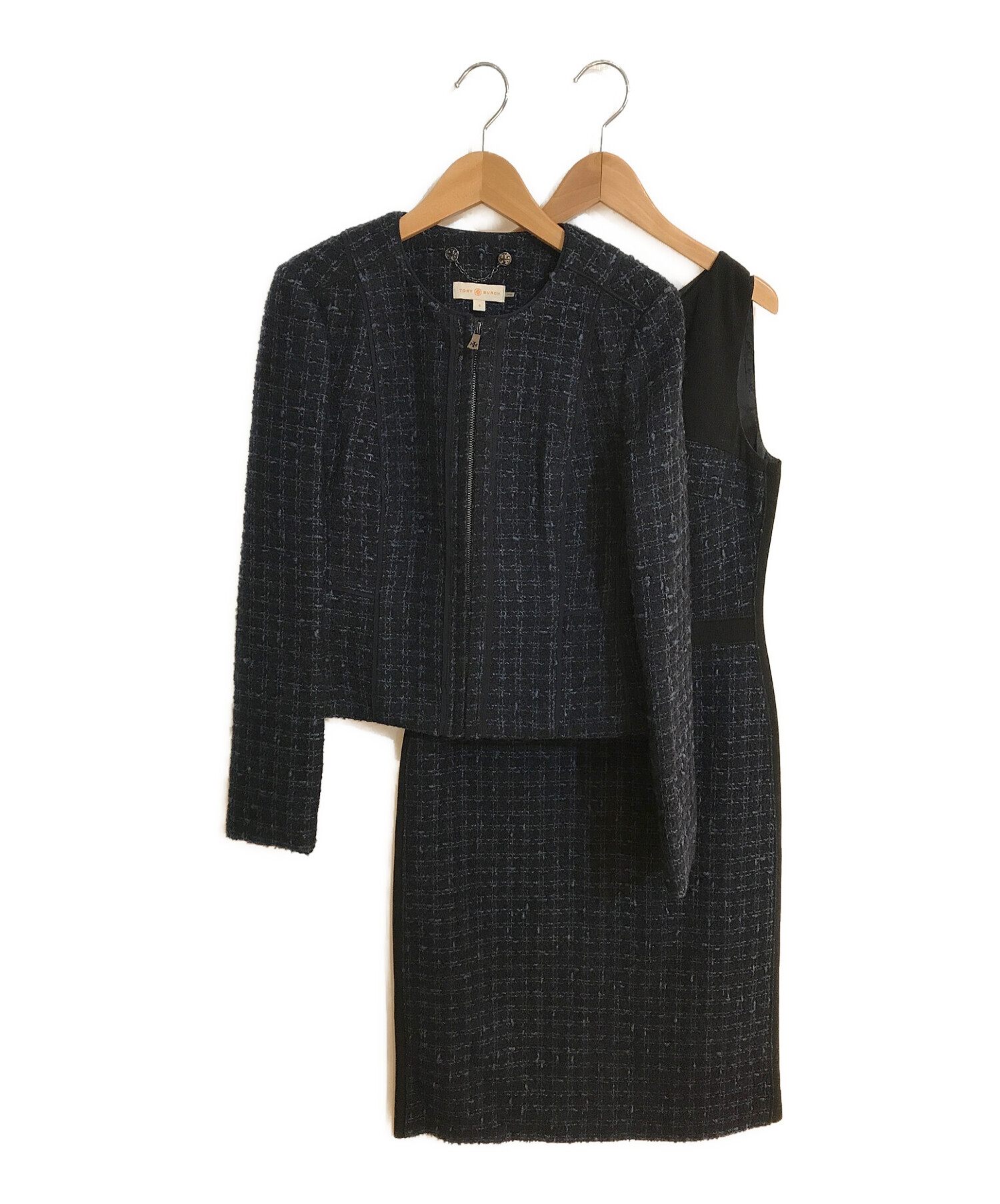 中古・古着通販】TORY BURCH (トリーバーチ) ツイードセットアップ  