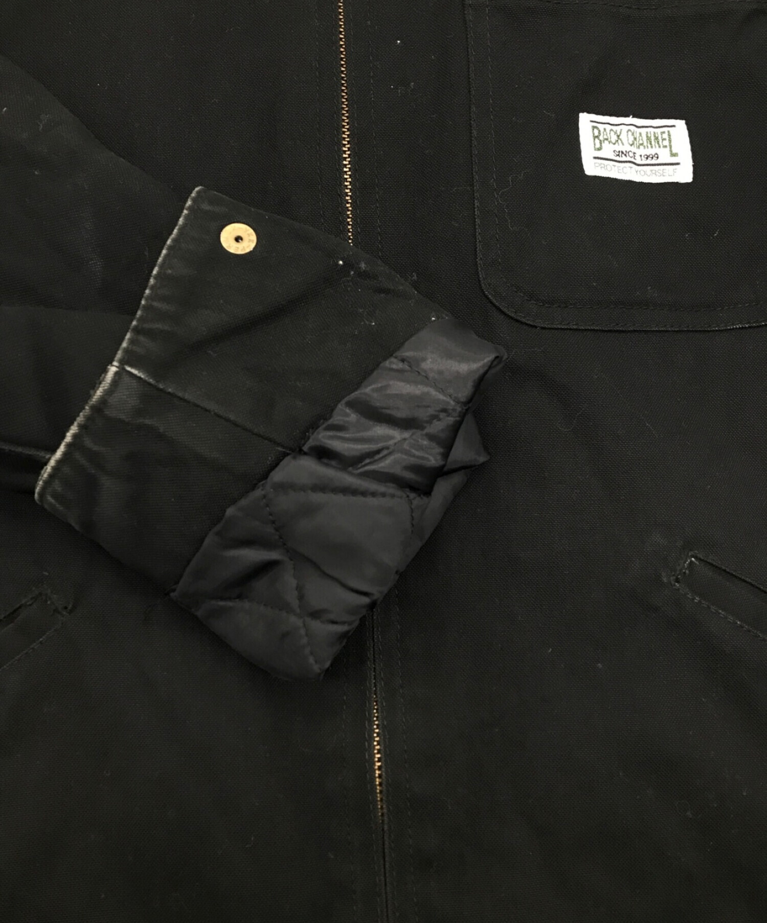 中古・古着通販】BACK CHANNEL (バックチャンネル) Cotton Work Jacket