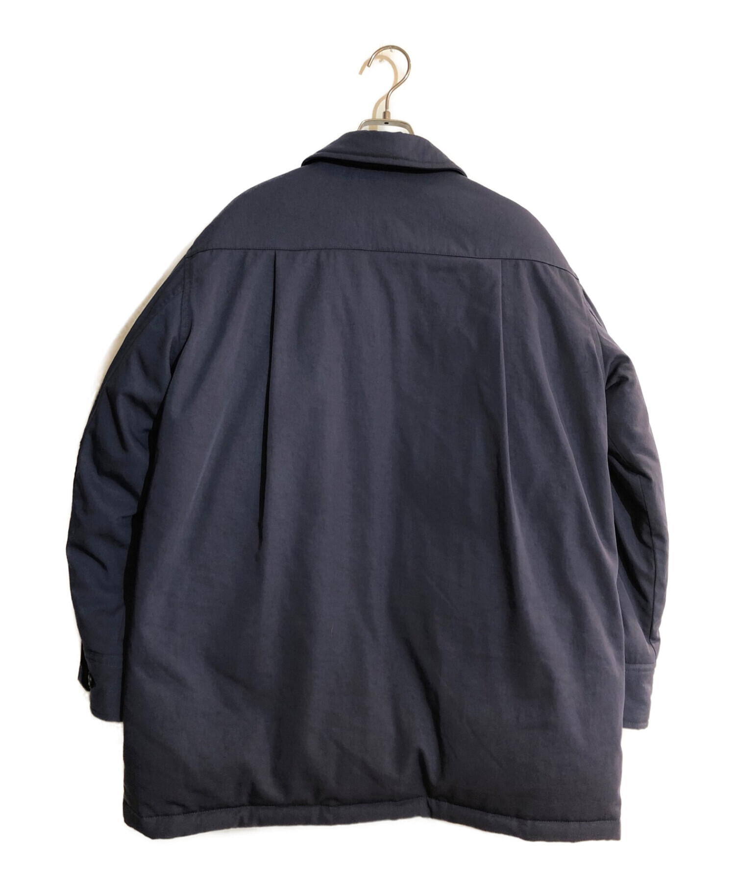 LOEFF (ロエフ) ナイロンCPOダウンジャケット ブルー サイズ:1