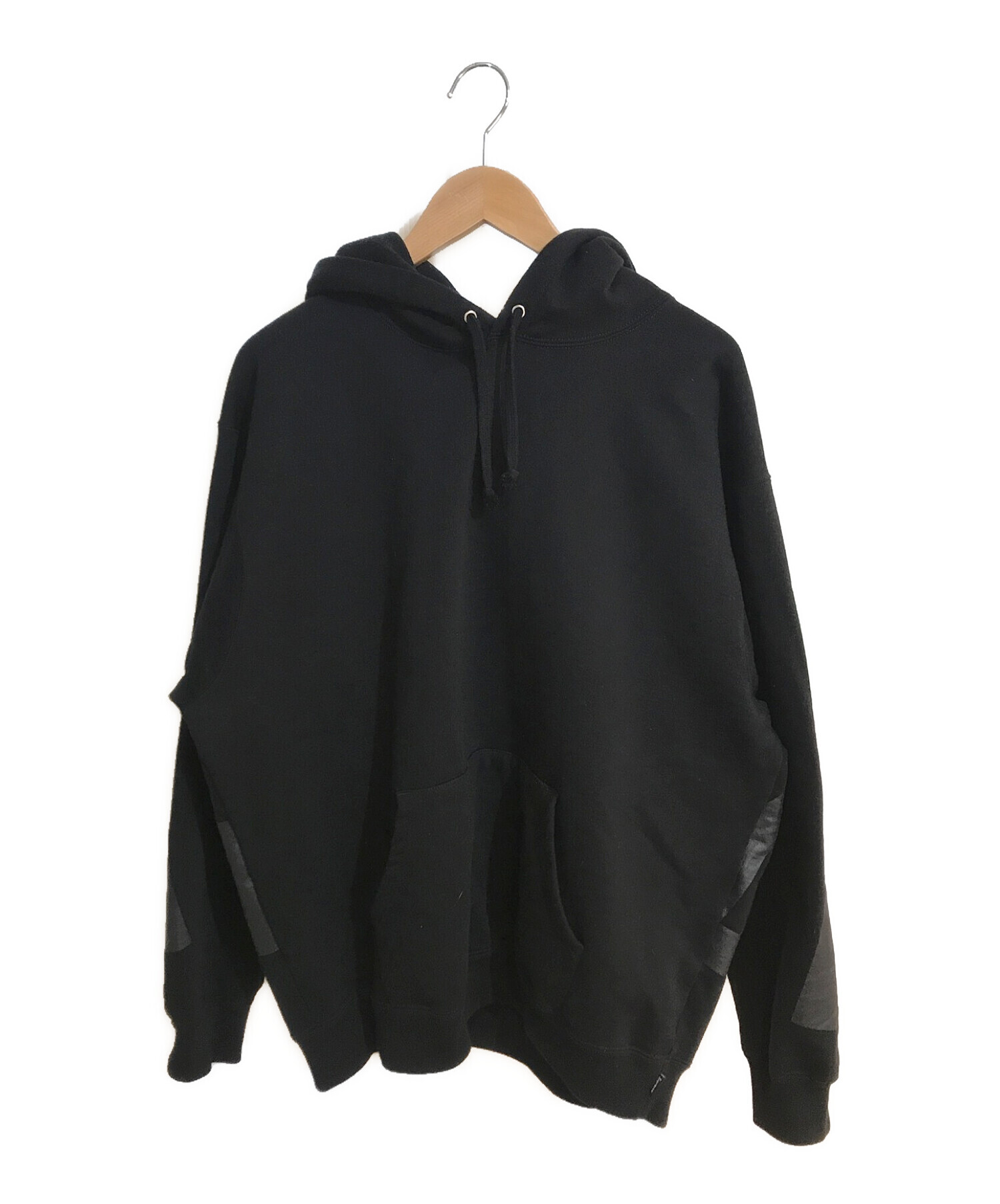 SUPREME (シュプリーム) 21SS Big Logo Hooded Sweatshirt /ビッグロゴフーデッドトレーナー ブラック  サイズ:SIZE M
