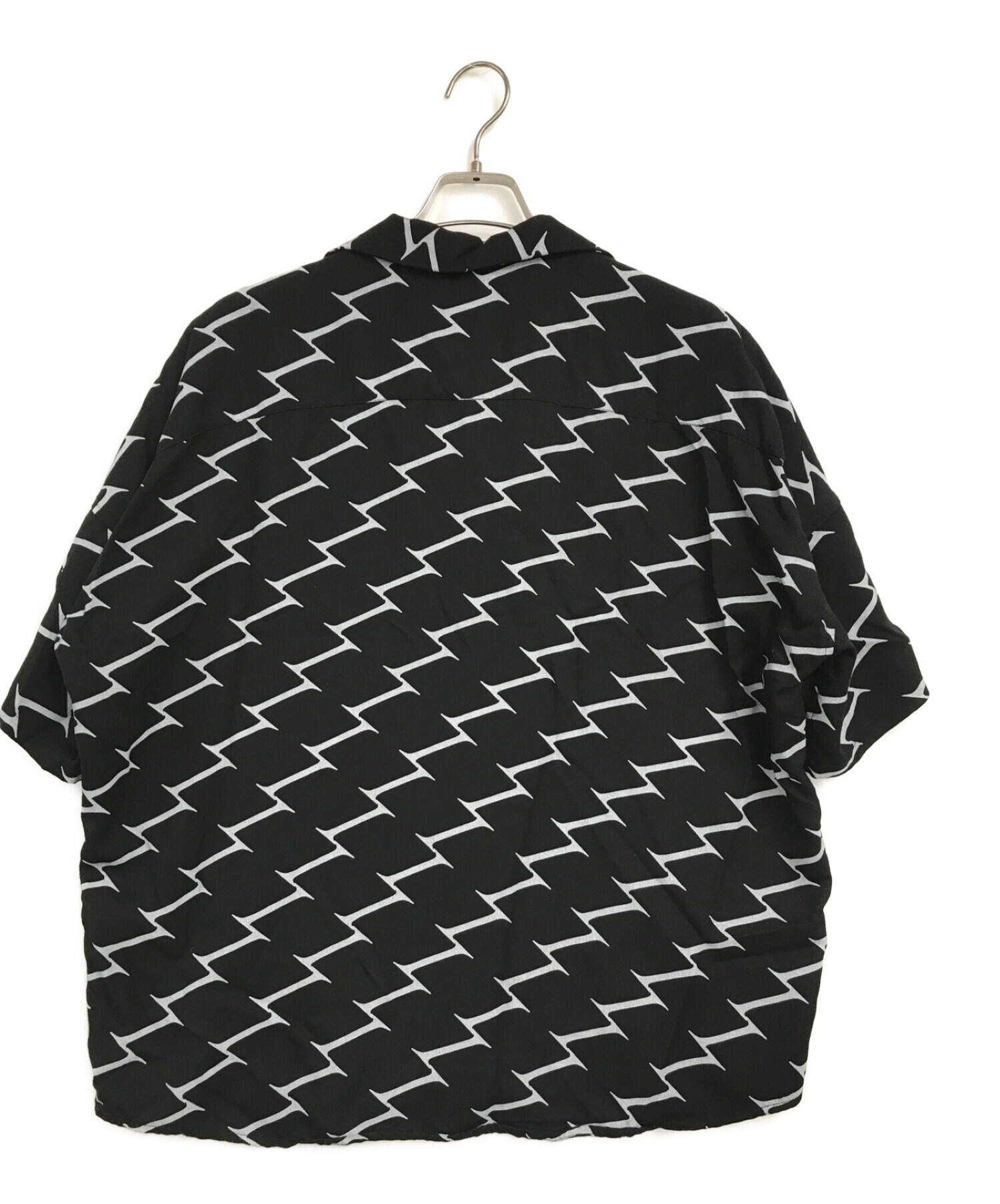 【未使用】SHAREEF（シャリーフ）復刻総柄オープンカラーシャツ