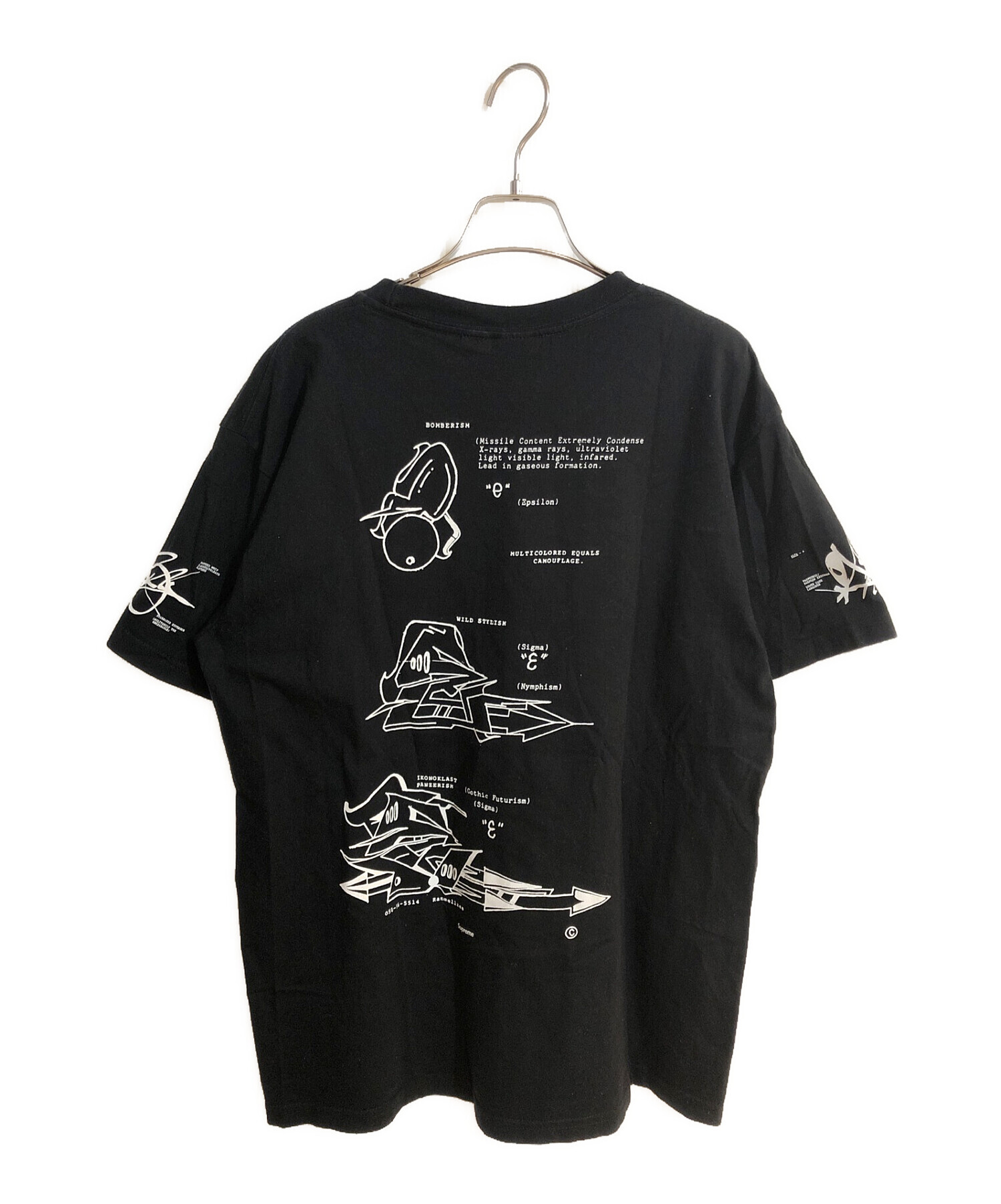 Mサイズ Supreme Rammellzee Tee シュプリーム ブラック｜Tシャツ 