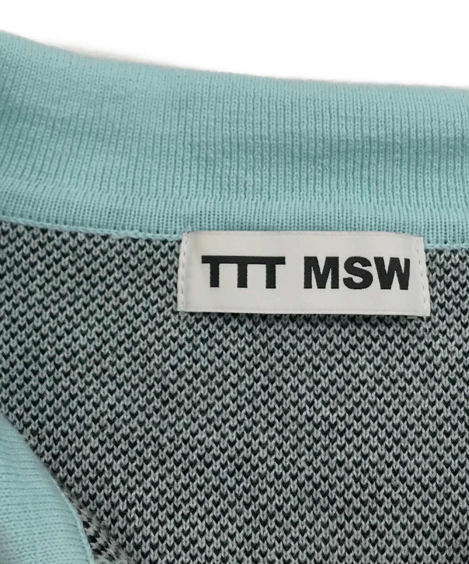 中古・古着通販】TTT MSW (ティー) Panther Knit Cardigan/パンサー
