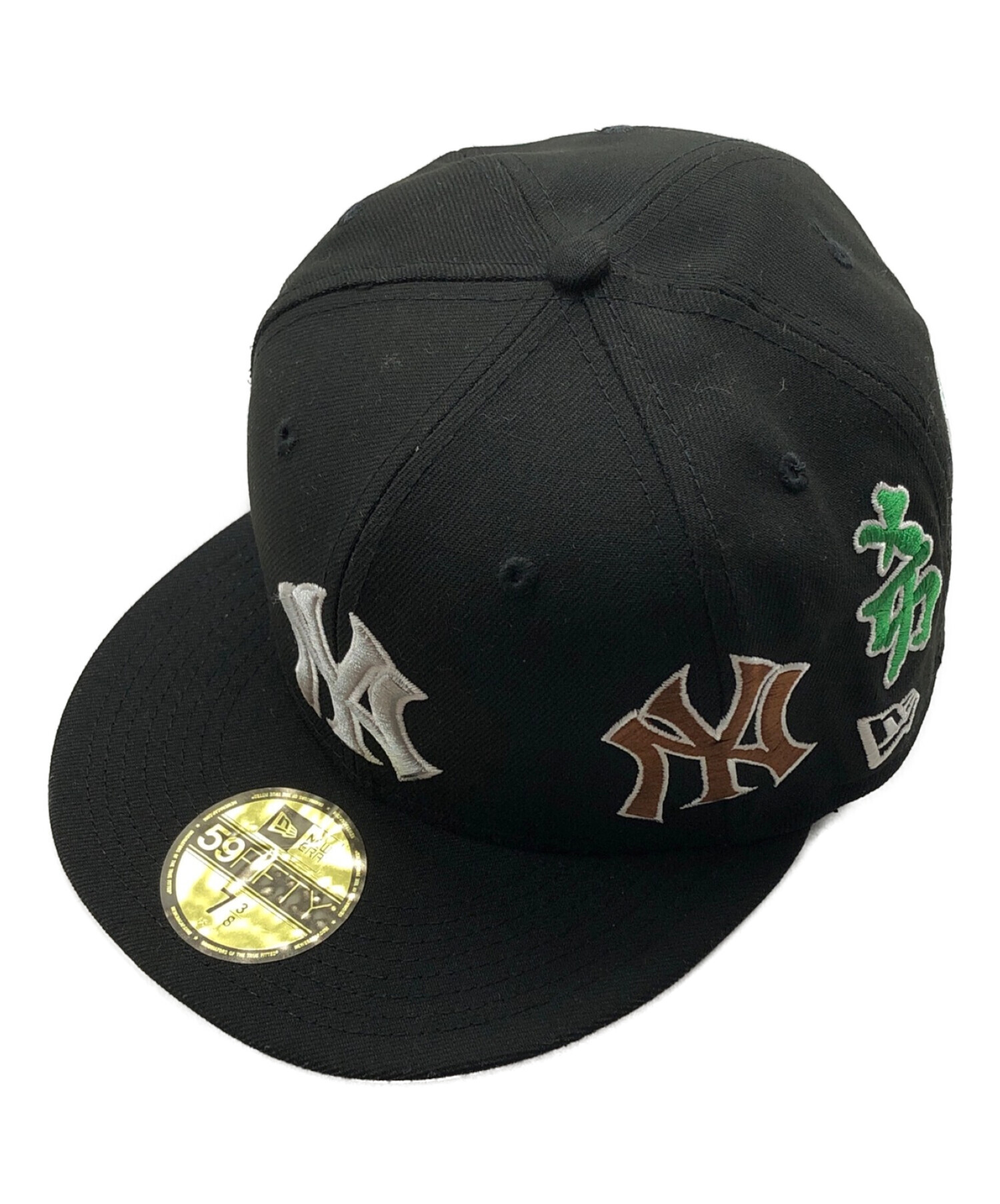 SUPREME×NEWERA (シュプリーム × ニューエラ) New York Yankees Kanji New Era/ ニューヨークヤンキース  カンジ ニューエラ ブラック