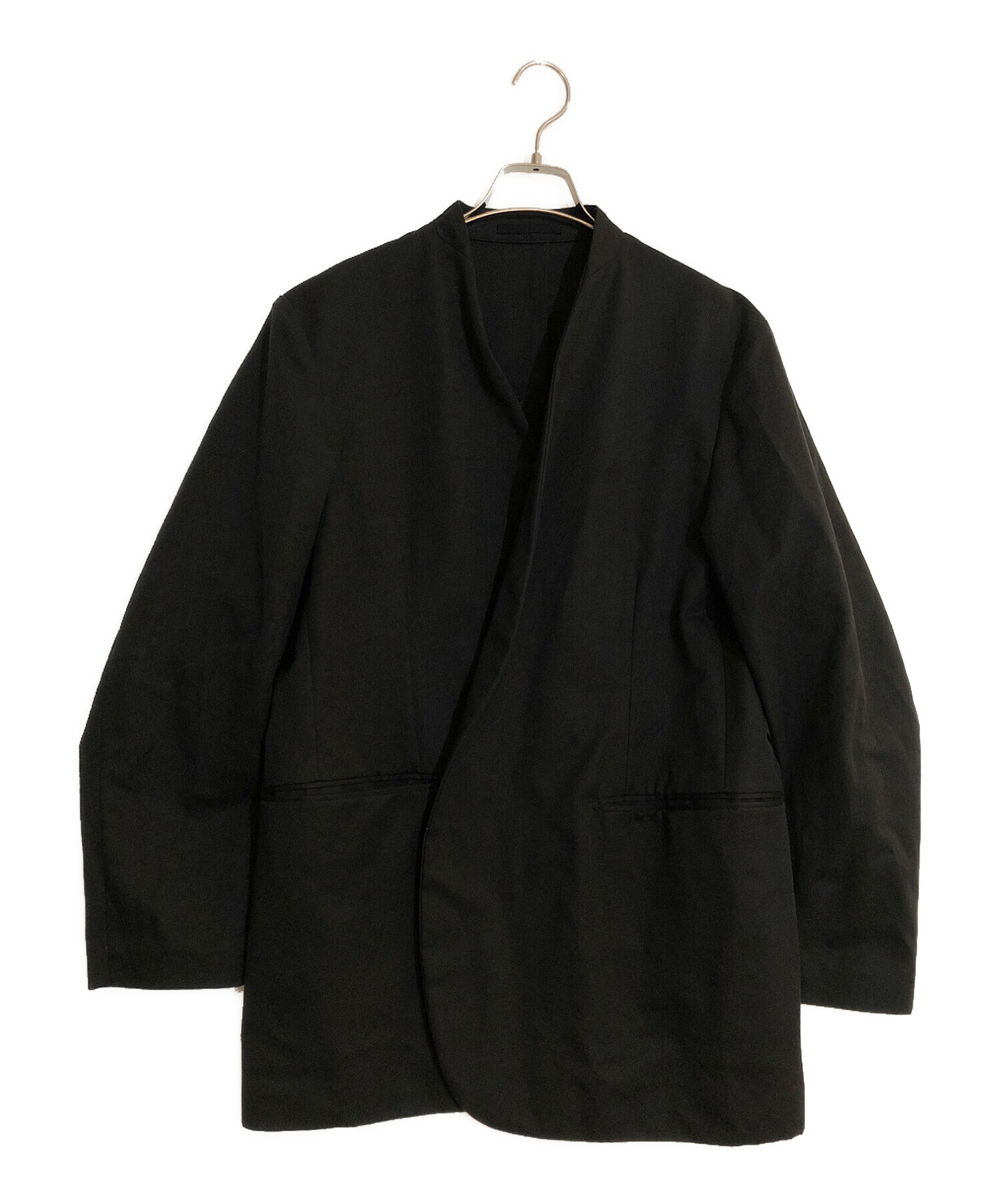 YLEVE (イレーヴ) コットンヘンプスラブジャケット ブラック サイズ:4