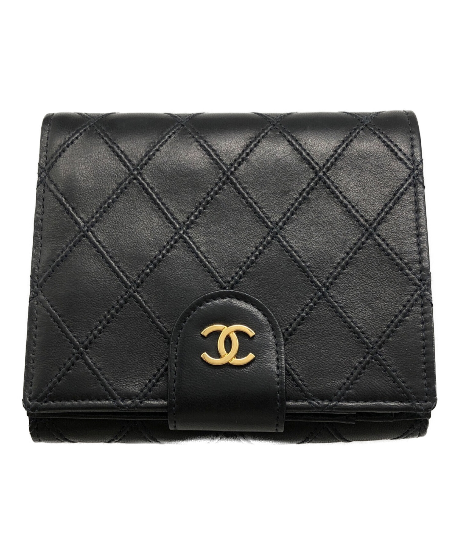 中古・古着通販】CHANEL (シャネル) ビコローレ ブラック｜ブランド 