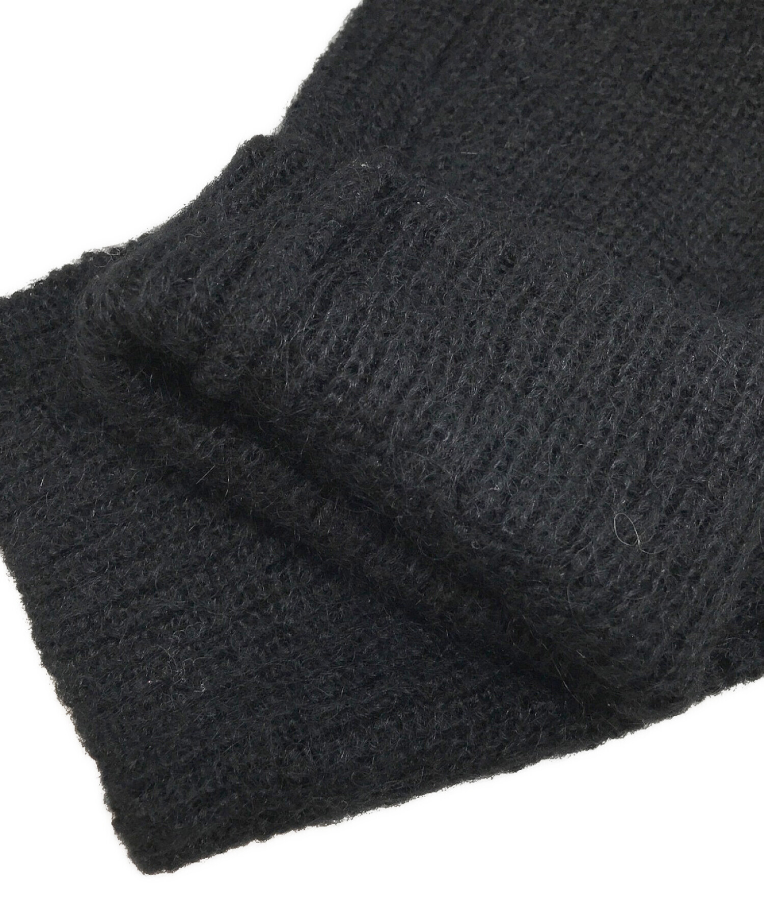 soduk (スドーク) drawing knit/ドローウィングニット ブラック サイズ:表記なし