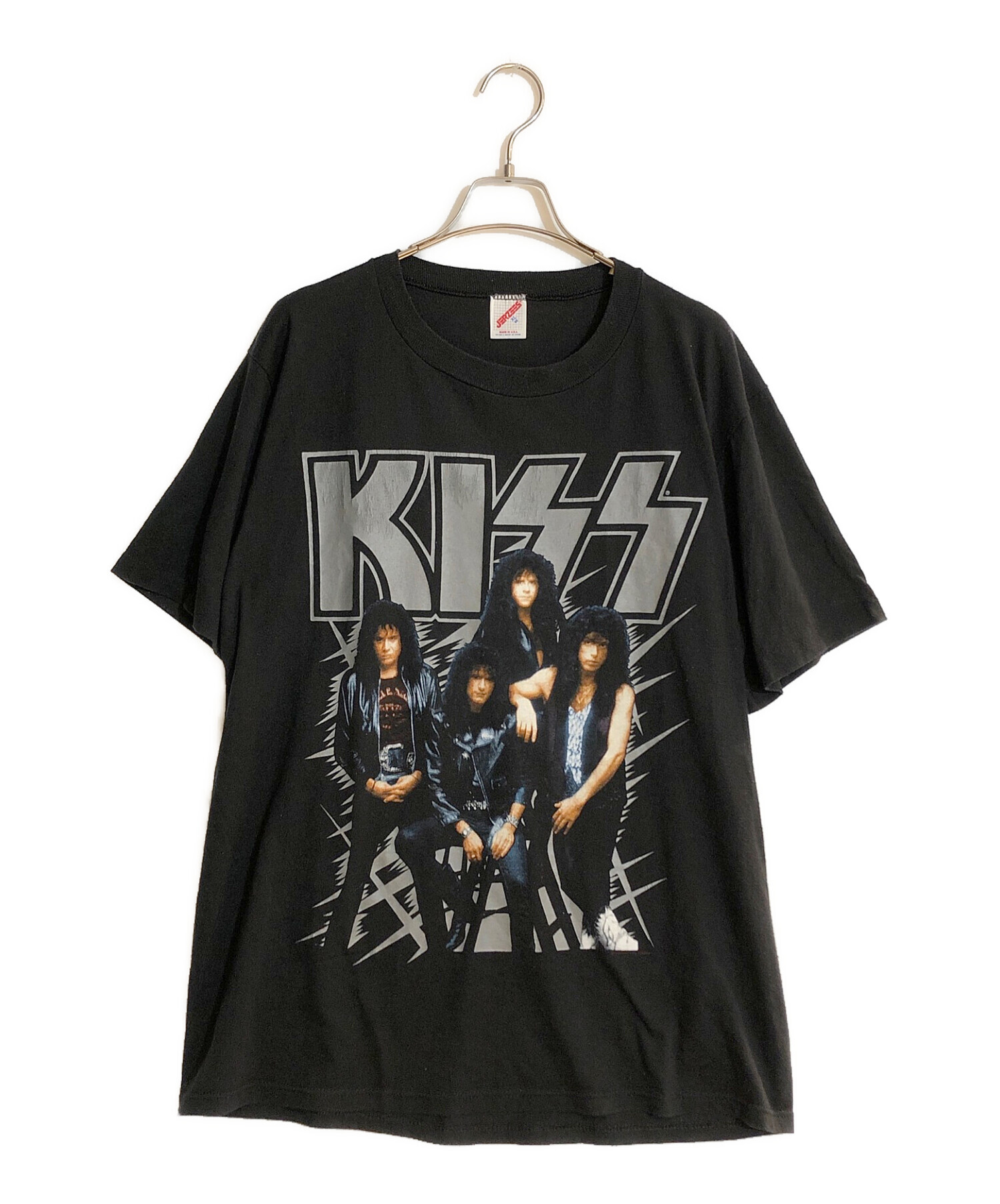 VINTAGE (ヴィンテージ/ビンテージ) KISS バンドTシャツ HOT IN THE SHADE ブラック サイズ:46