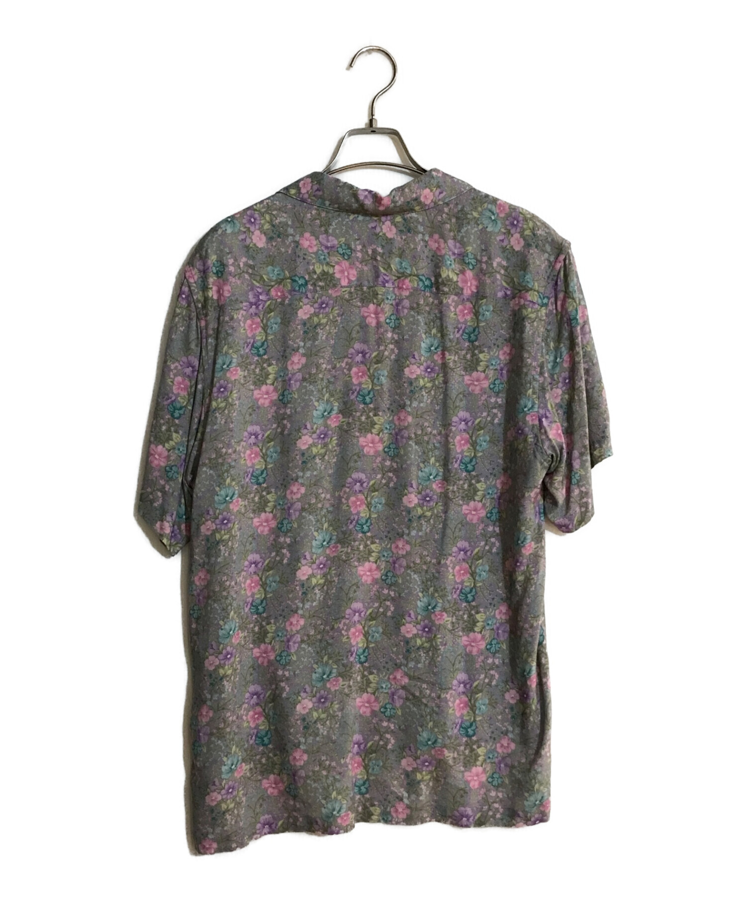 Supreme (シュプリーム) Mini Floral Rayon S/S Shirt/ミニフローラルレーヨンシャツ ピンク サイズ:Ｍ