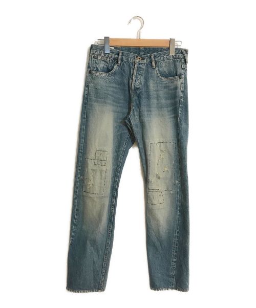 デニムスミス ジーンズ クラッシュ キャピタル レッドリーチュエ 