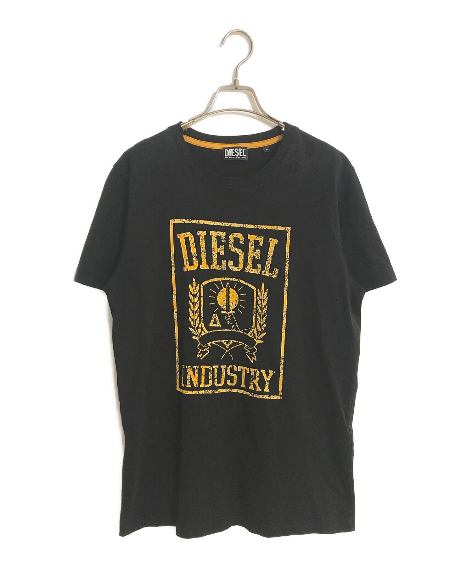 diesel ディーゼル ダメージ Tシャツ グレー18500円でいかがですか - T