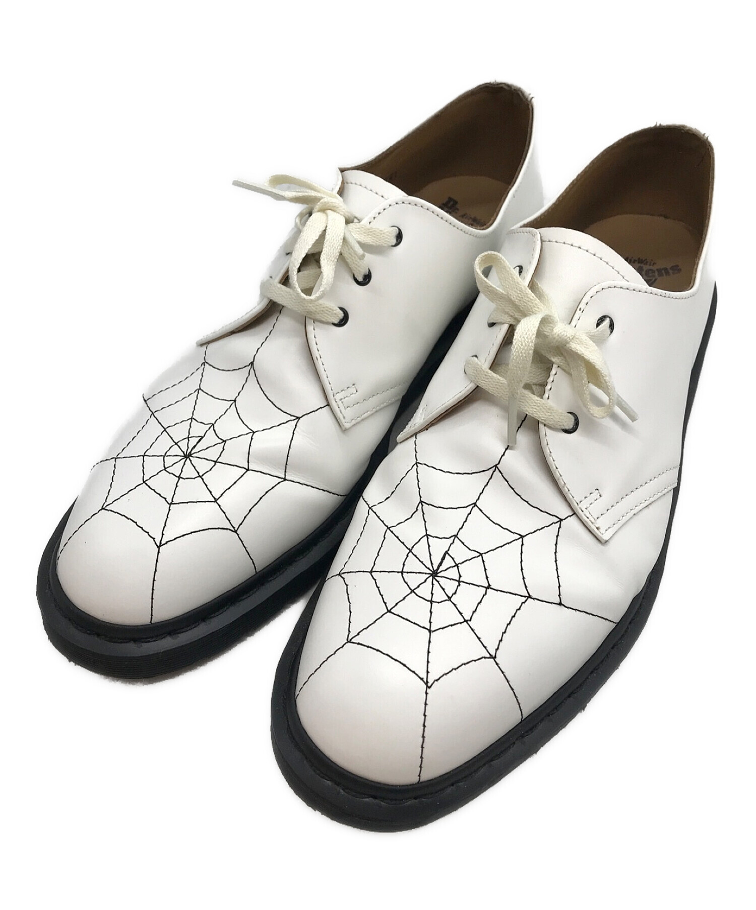 (ドクターマーチン) SUPREME (シュプリーム) Spiderweb 3-Eye Shoe ホワイト  サイズ:UK12｜ブランド・古着 トレファク公式【TREFAC FASHION】スマホサイト
