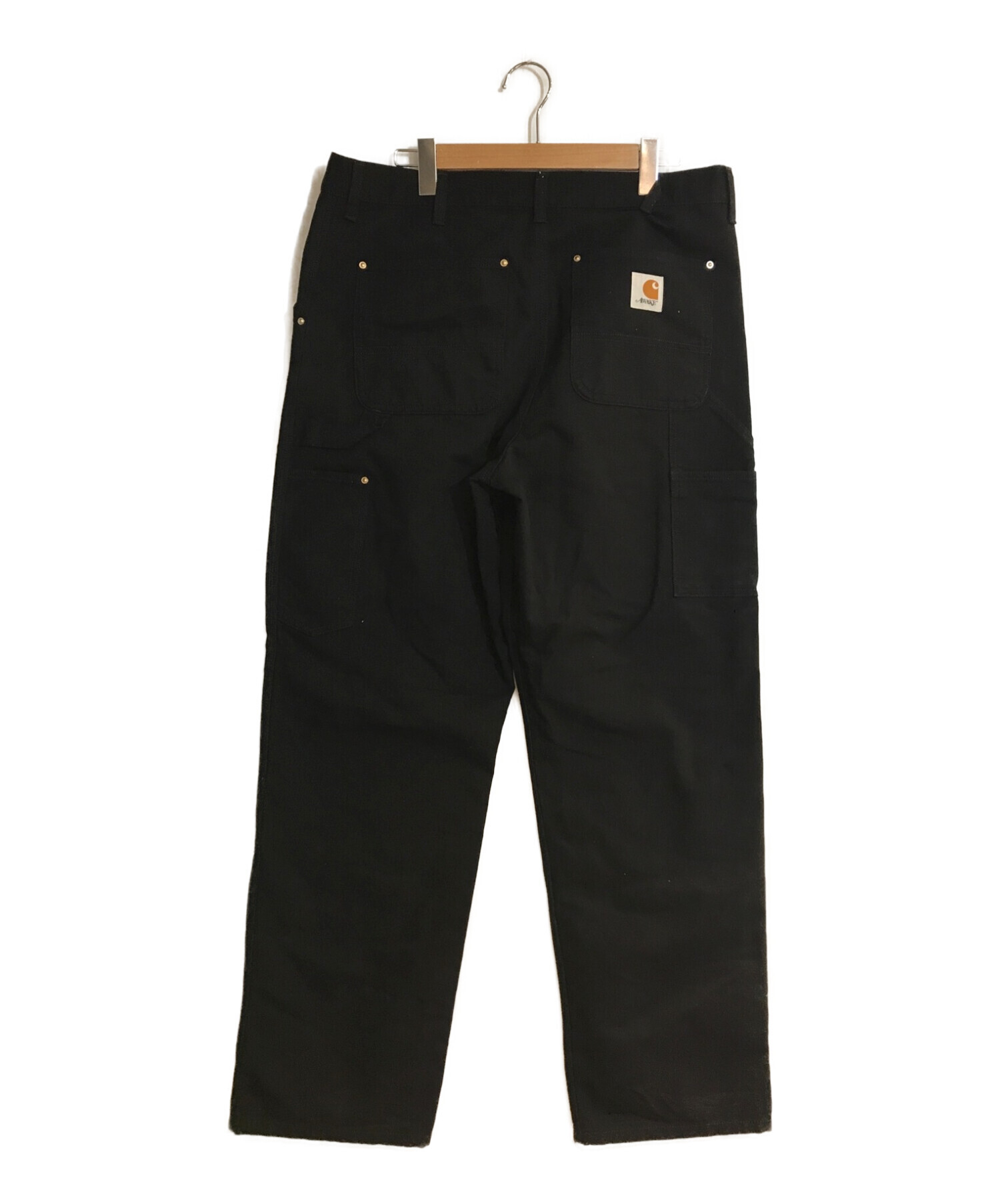 Carhartt WIP (カーハートダブリューアイピー) AWAKE NY (アウェイク ニューヨーク) Double Knee Pant  Black/ダブルニ―パンツ　ブラック ブラック サイズ:L