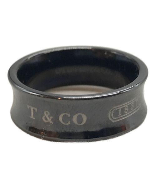 Tiffany & Co. 1837ナローリング ブラックチタン 16号 Tiffany ＆ Co