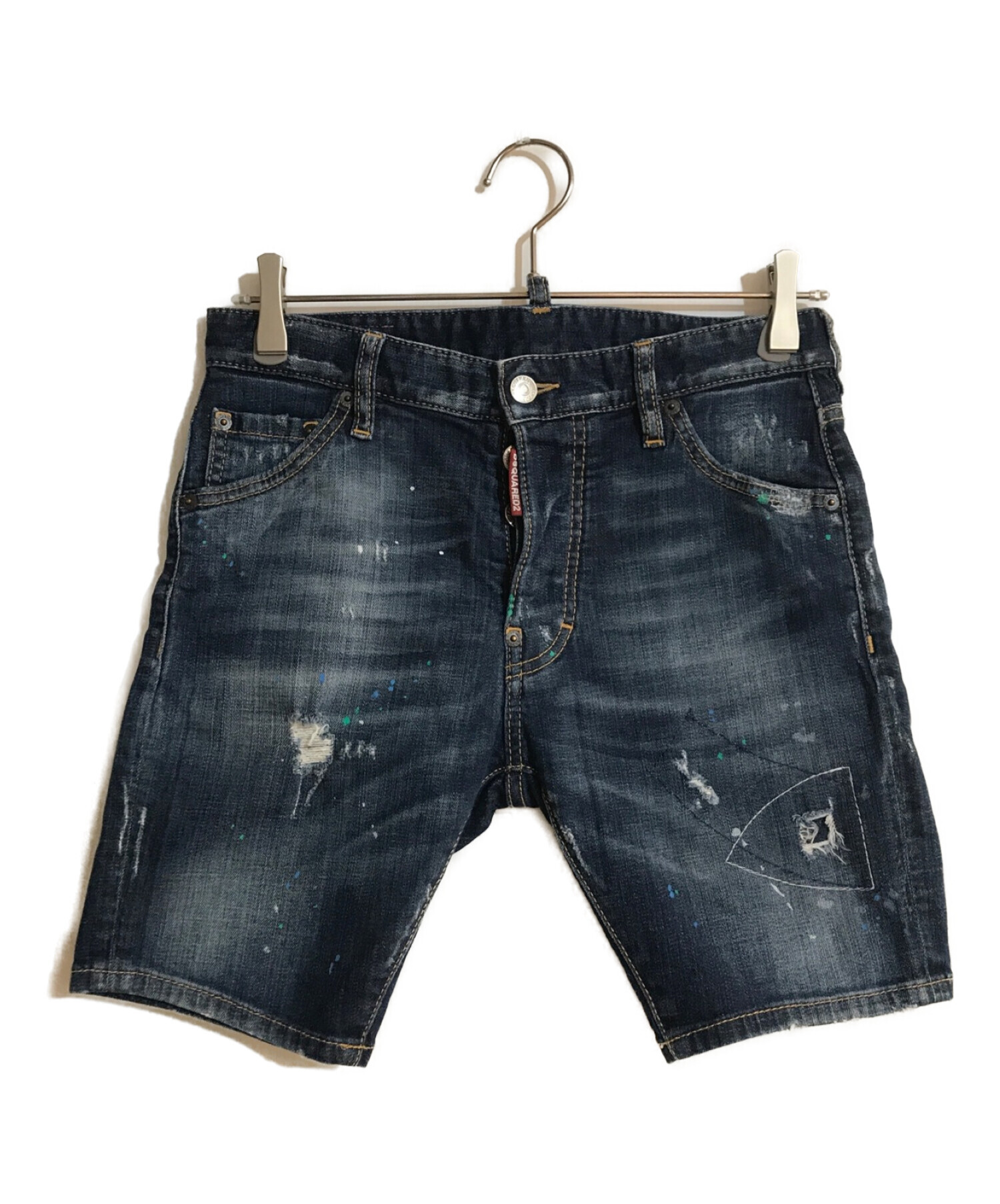 中古・古着通販】DSQUARED2 (ディースクエアード) デニムショート 