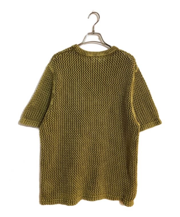 Stussy メッシュ編みタンクトップ グレーodyed mesh tank Stussy O