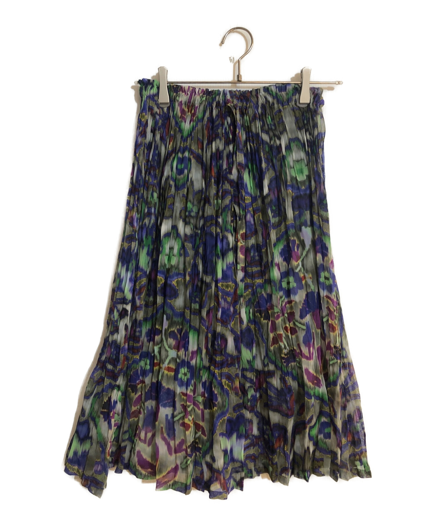 イッセイミヤケ me ギンガムチェック スカート me ISSEY MIYAKE (ミー