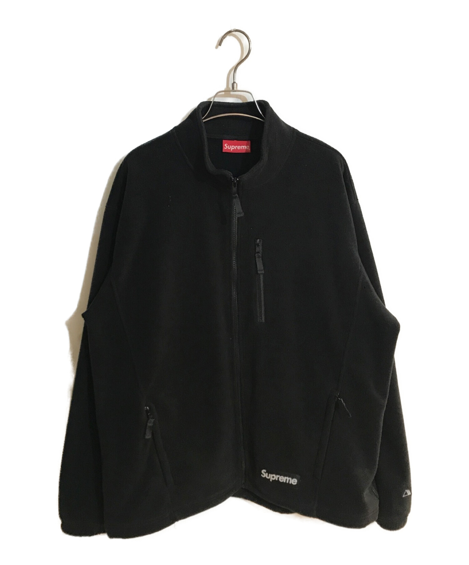 Supreme (シュプリーム) polartec zip jacket/ポーラテックジップジャケット ブラック サイズ:SIZE L