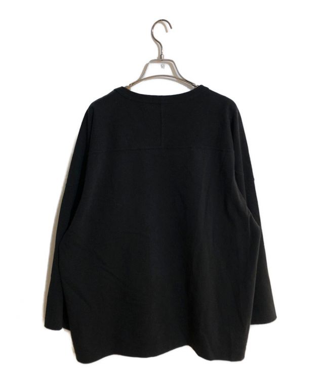 中古・古着通販】COMOLI (コモリ) フットボールTシャツ ブラック 
