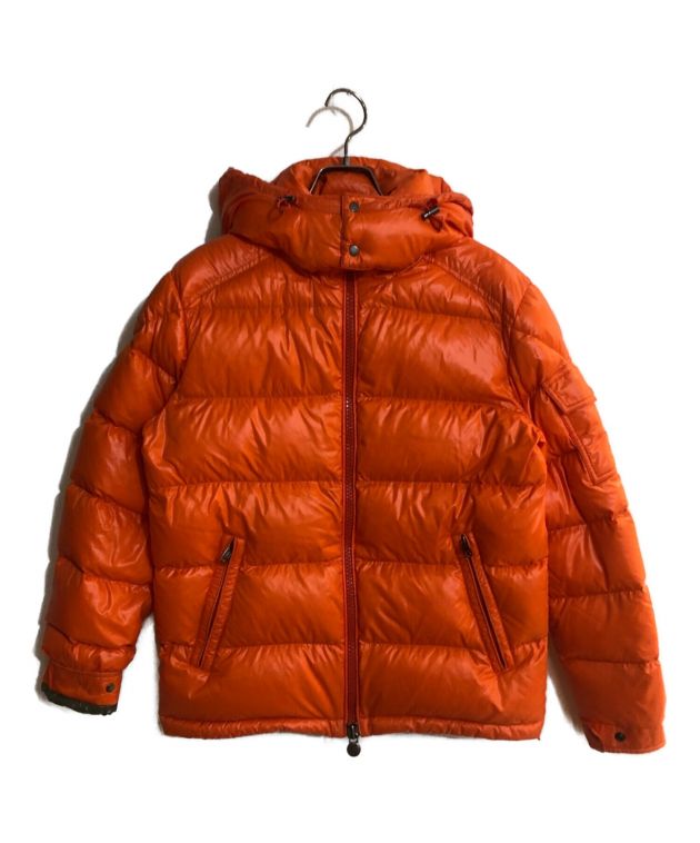 中古・古着通販】MONCLER (モンクレール) MAYAダウンジャケット オレンジ サイズ:1｜ブランド・古着通販 トレファク公式【TREFAC FASHION】スマホサイト モンクレール ダウン メンズ 赤 1サイズ S