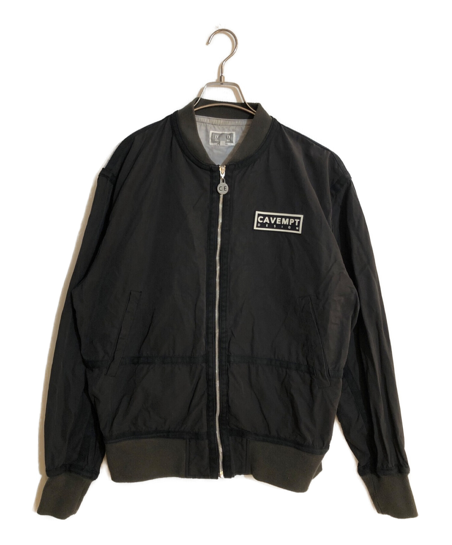 C.E CAVEMPT ブラックナイロンジャケット
