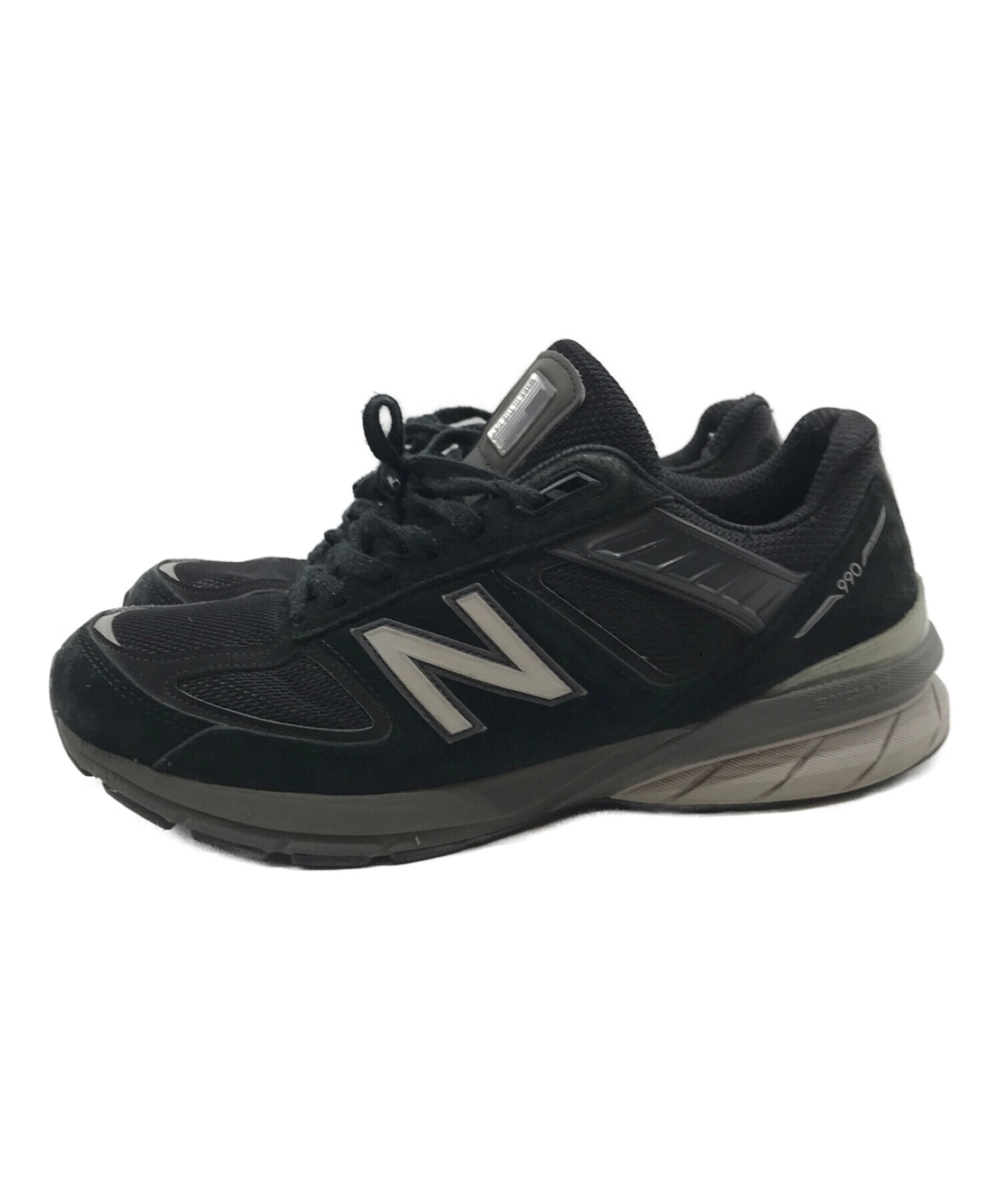 中古・古着通販】NEW BALANCE (ニューバランス) 990V5 ブラック サイズ 