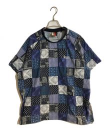 中古・古着通販】KITH (キス) Indigo Patchwork Howard Tee/インディゴ 