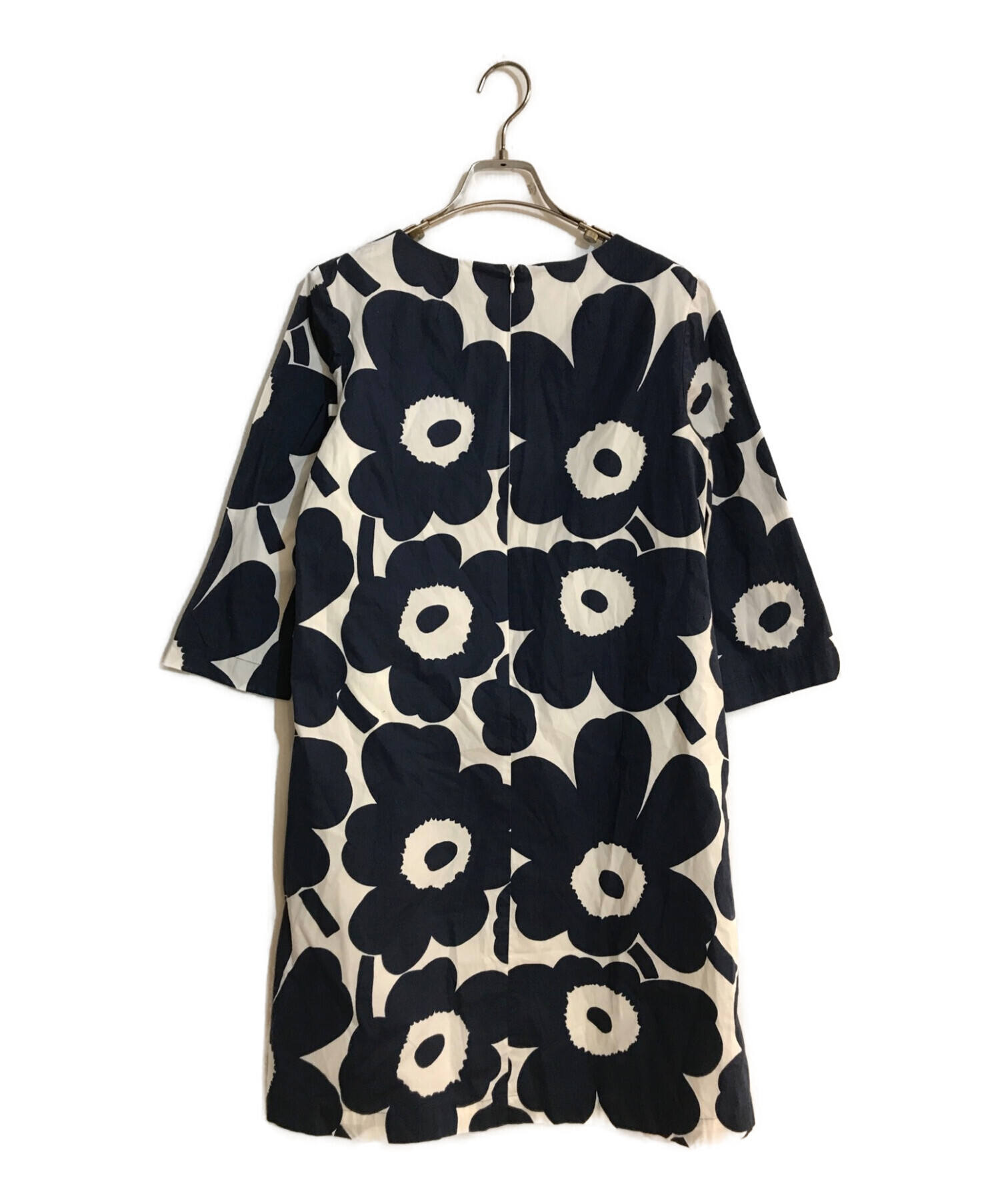 中古・古着通販】marimekko (マリメッコ) ウニッコブラウスワンピース 