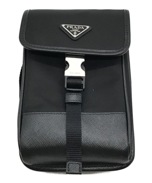 中古・古着通販】PRADA (プラダ) サフィアーノレザー スマートフォン  