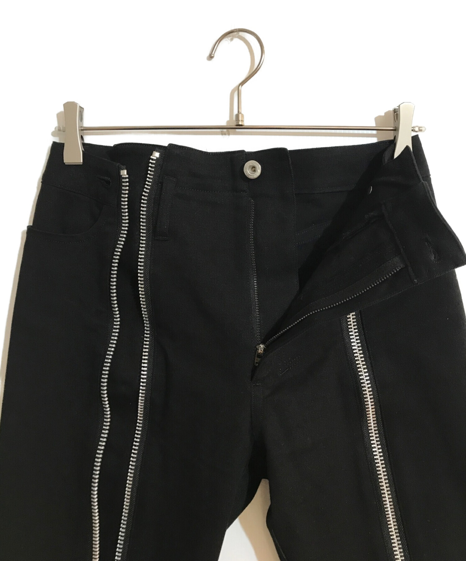 中古・古着通販】LIMI feu (リミフゥ) Stretch Drill Skinny Zip Pants 